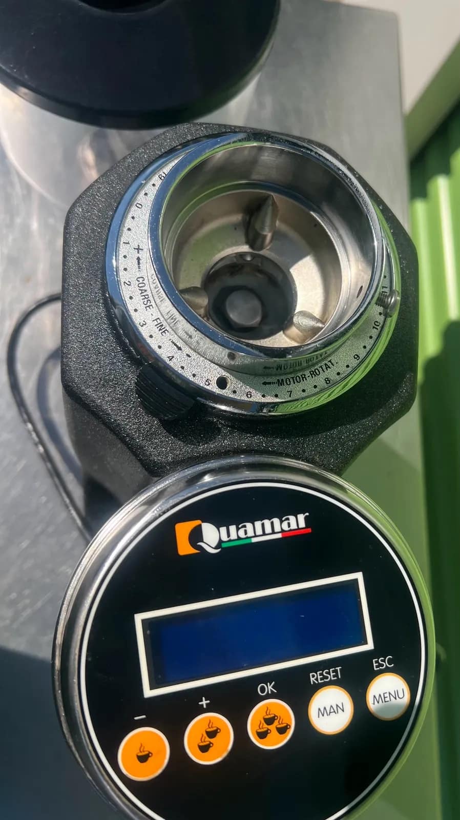 Quamar M80/E Coffee Grinder With Digital Display And Hopper, photo 11 of 12