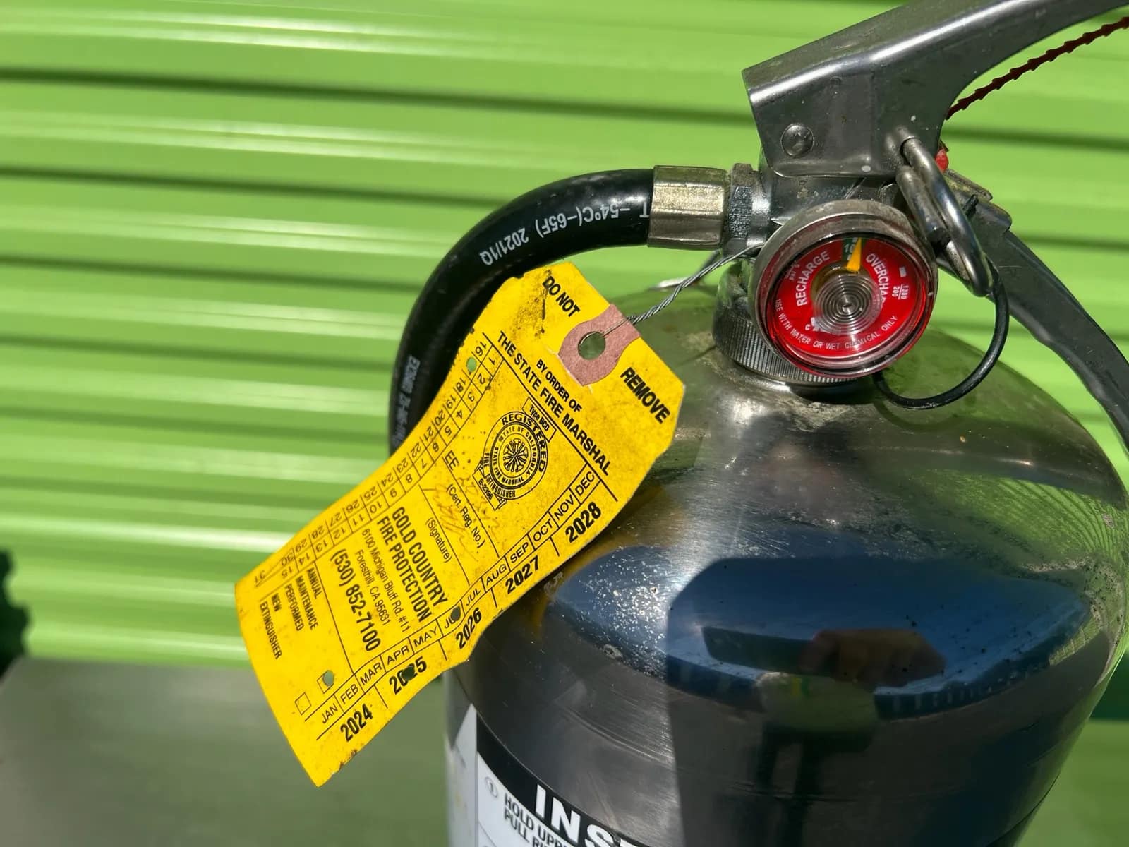 Wet Chemical Fire Extinguisher With Instructions, photo 4 of 4