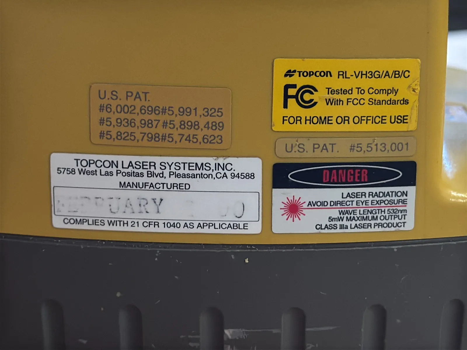 Topcon Rotating Laser RL-VH3G, photo 12 of 15