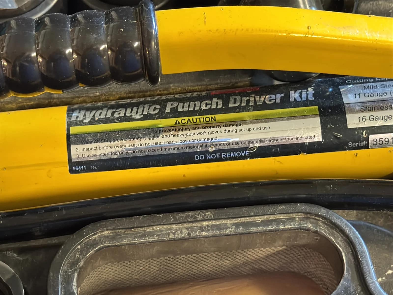 Pittsburgh Hydraulic Punch Driver Kit, photo 3 of 9
