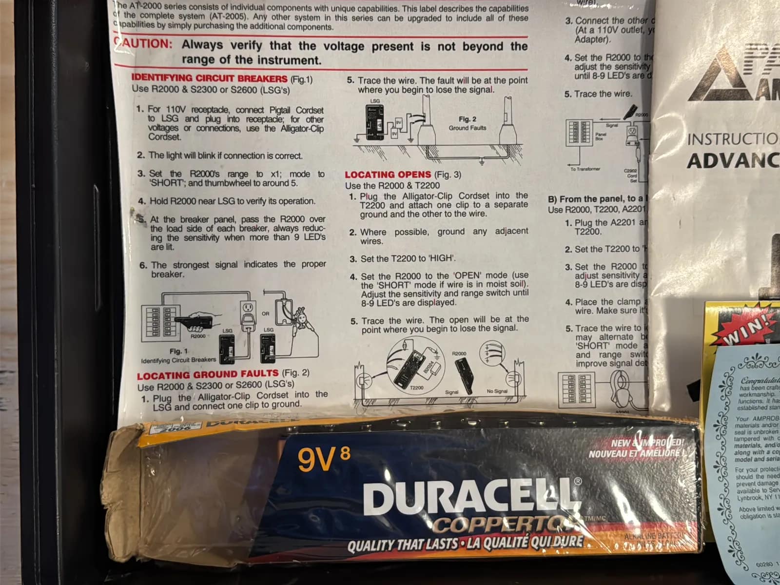 Pasar Amprobe Advanced Tracer, photo 4 of 13