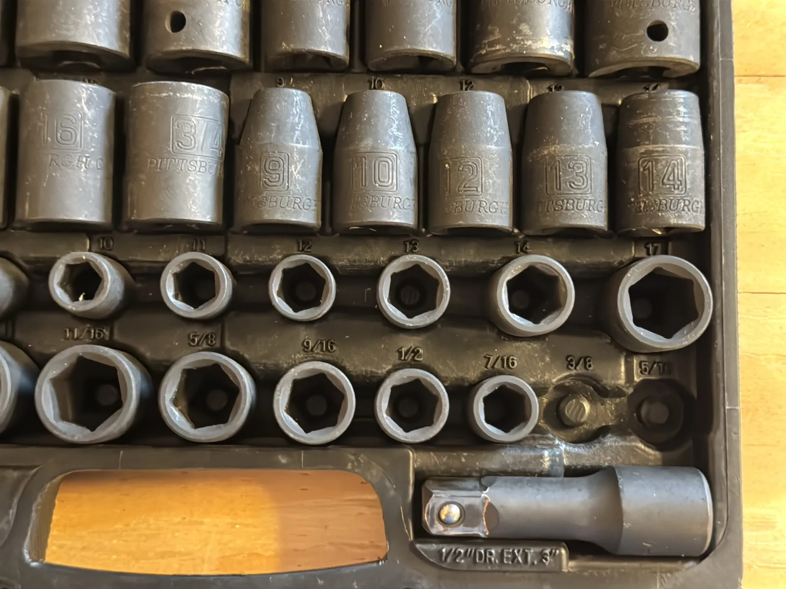 Pittsburgh Socket Set, photo 5 of 8