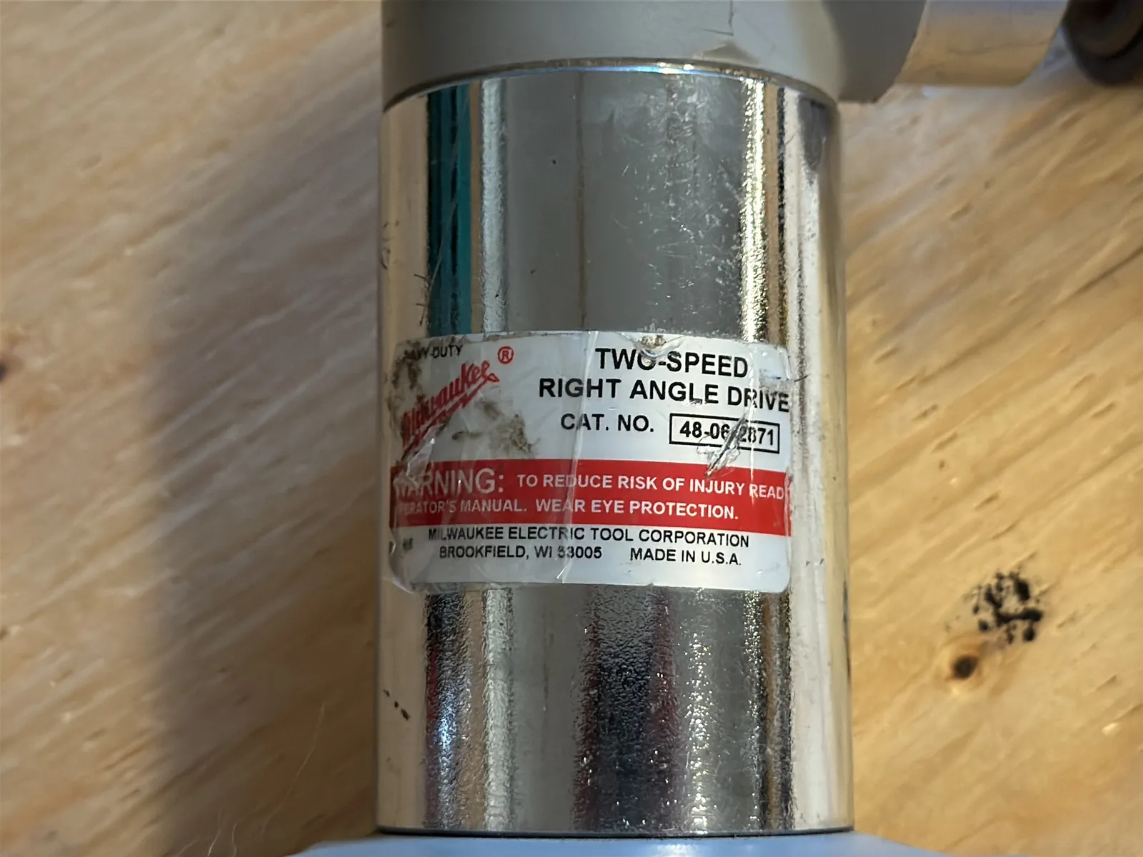 Milwaukee Heavy Duty 1/2” Drill With Two-Speed Right Angle Driver, photo 7 of 7