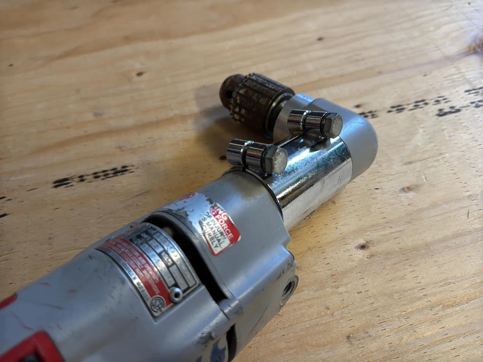 Milwaukee Heavy Duty 1/2” Drill With Two-Speed Right Angle Driver, photo 4 of 7