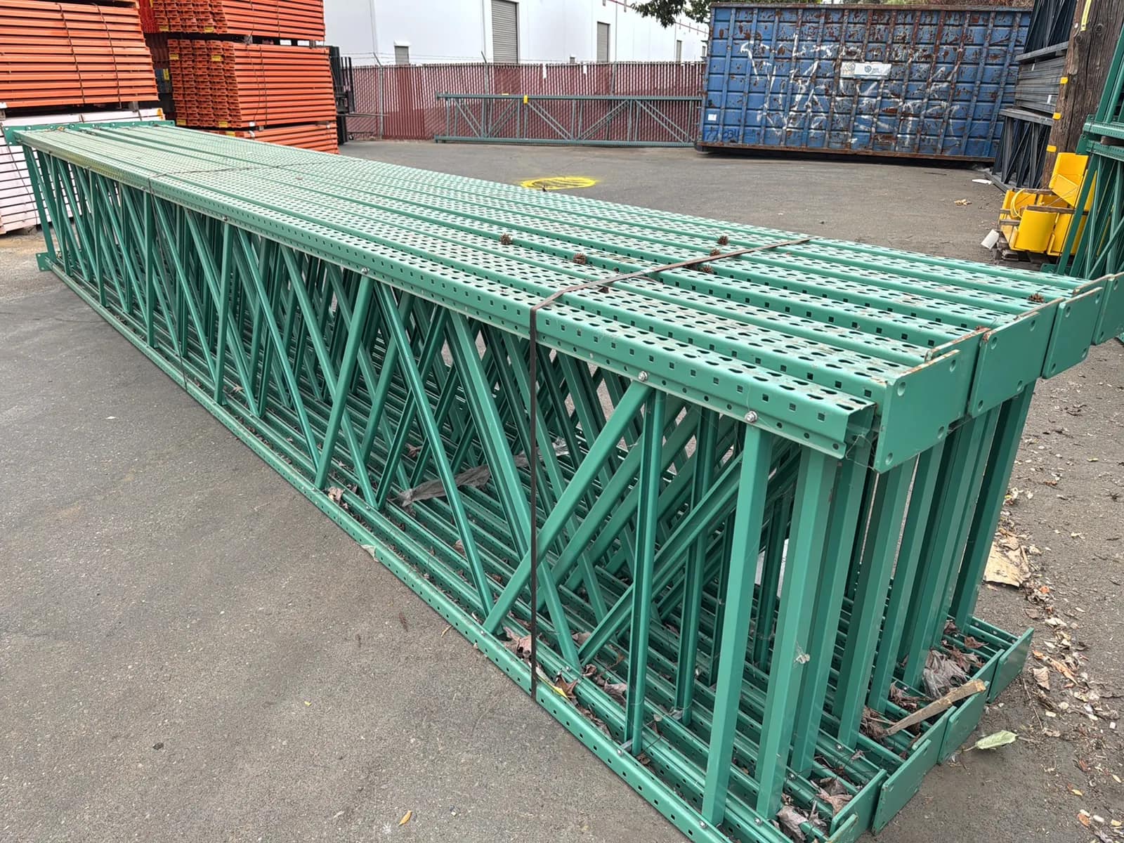 (15) 24’ Pallet Racking Uprights, photo 6 of 7