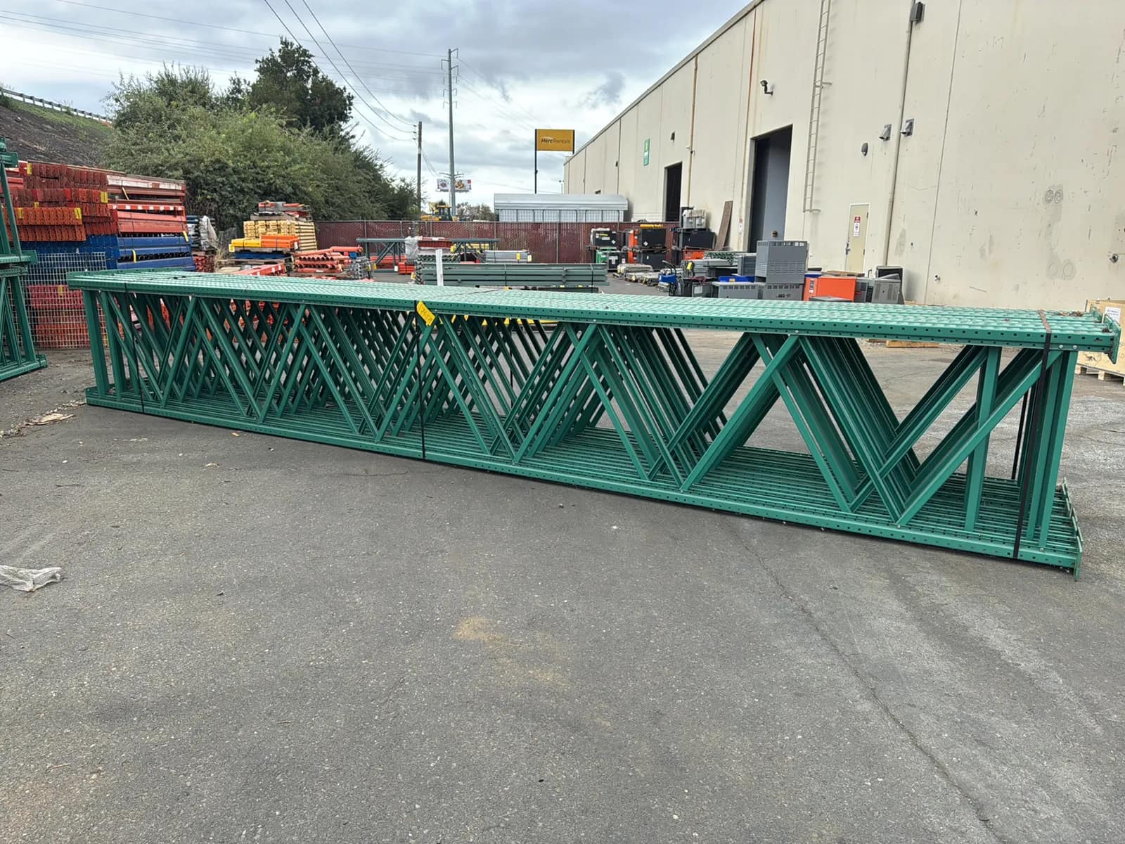 (15) 24’ Pallet Racking Uprights, photo 2 of 7