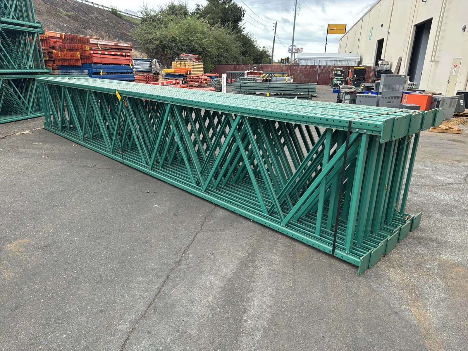 (15) 24’ Pallet Racking Uprights, photo 2 of 7