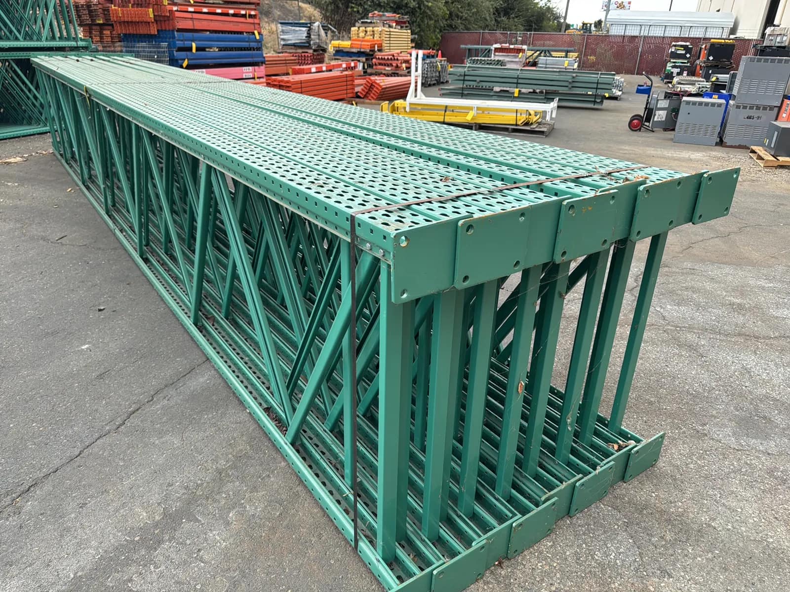 (15) 24’ Pallet Racking Uprights, photo 3 of 7