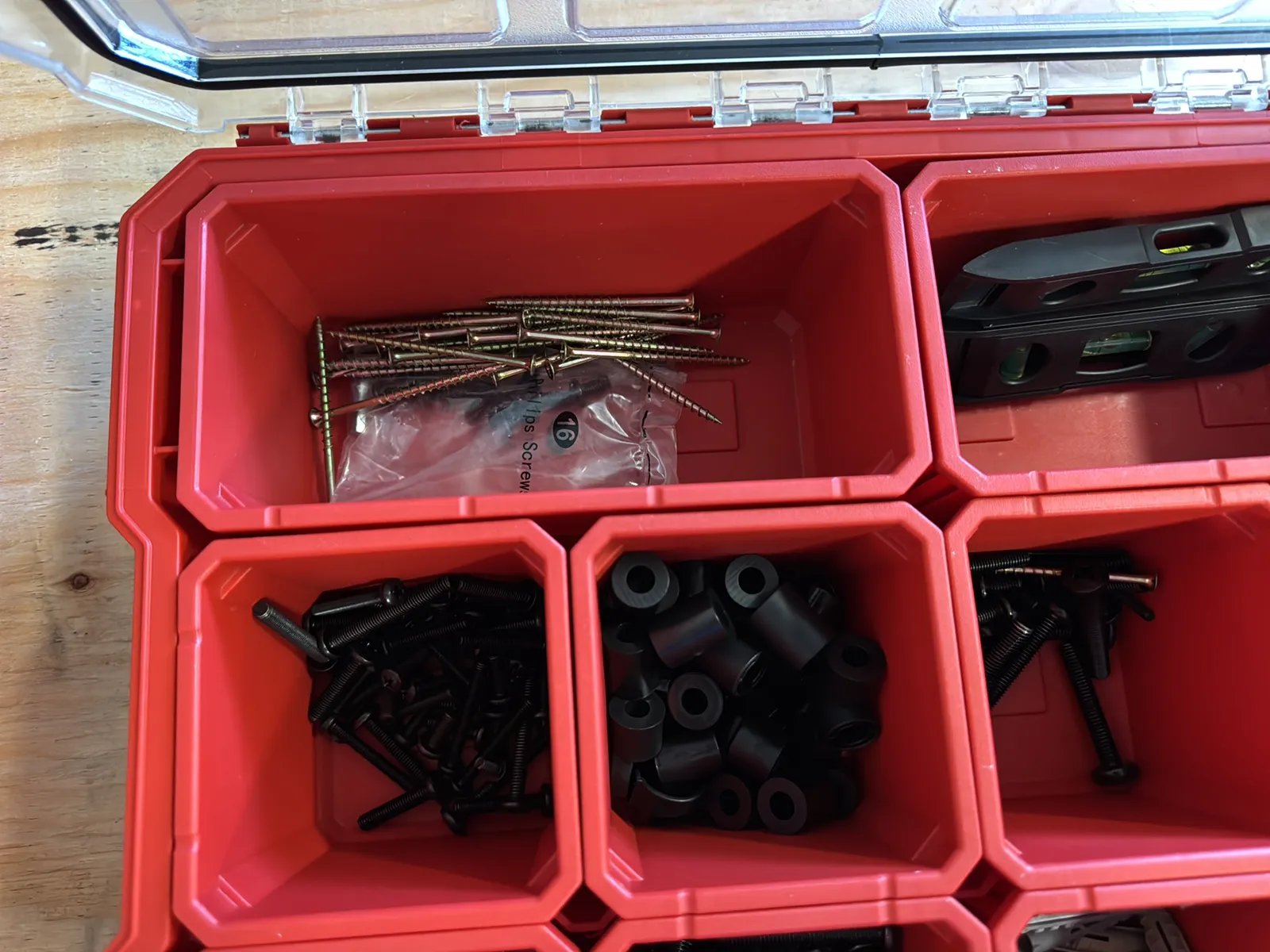 (2) Milwaukee Hardware Organizer Cases, photo 5 of 8
