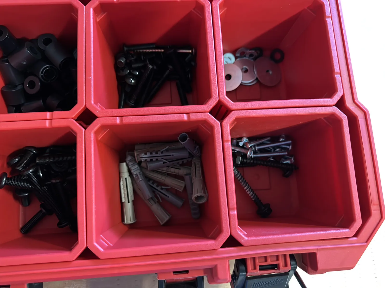 (2) Milwaukee Hardware Organizer Cases, photo 7 of 8