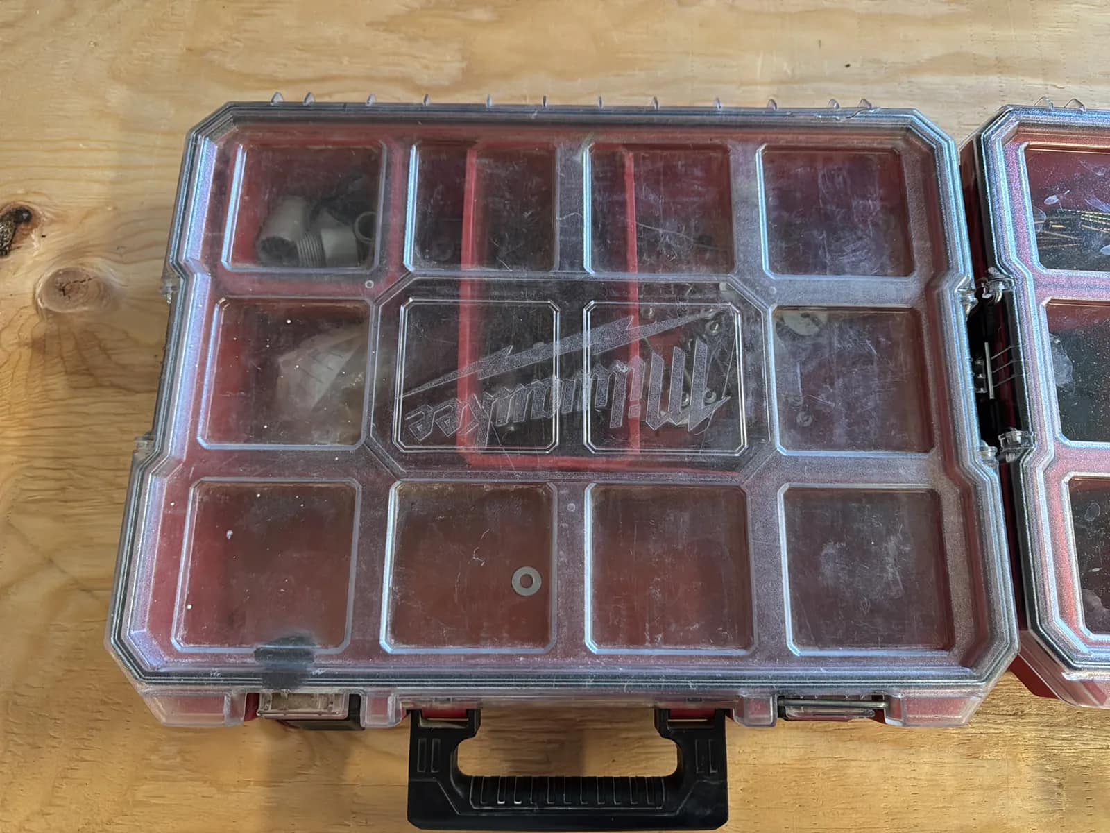 (2) Milwaukee Hardware Organizer Cases, photo 3 of 8