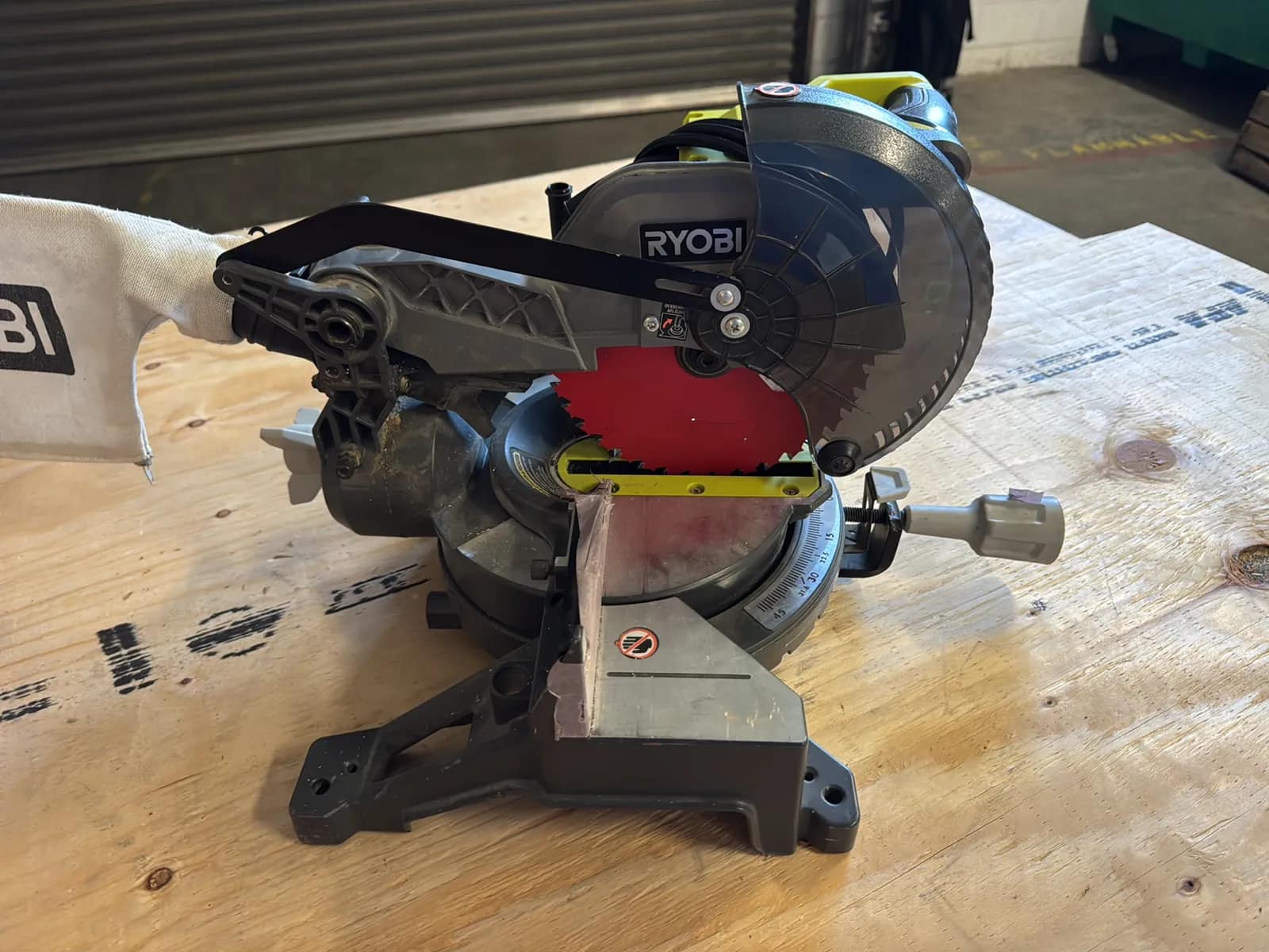 Ryobi 7-1/4” Miter Saw TS1144, photo 2 of 7