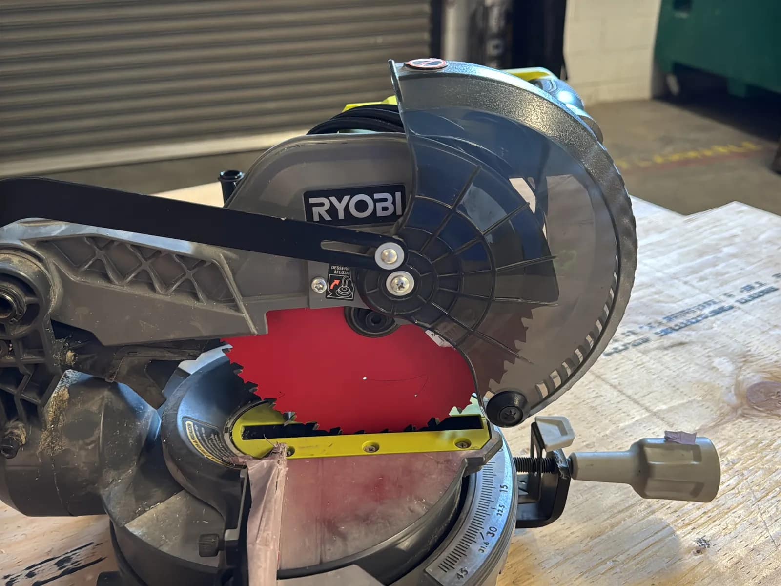 Ryobi 7-1/4” Miter Saw TS1144, photo 3 of 7