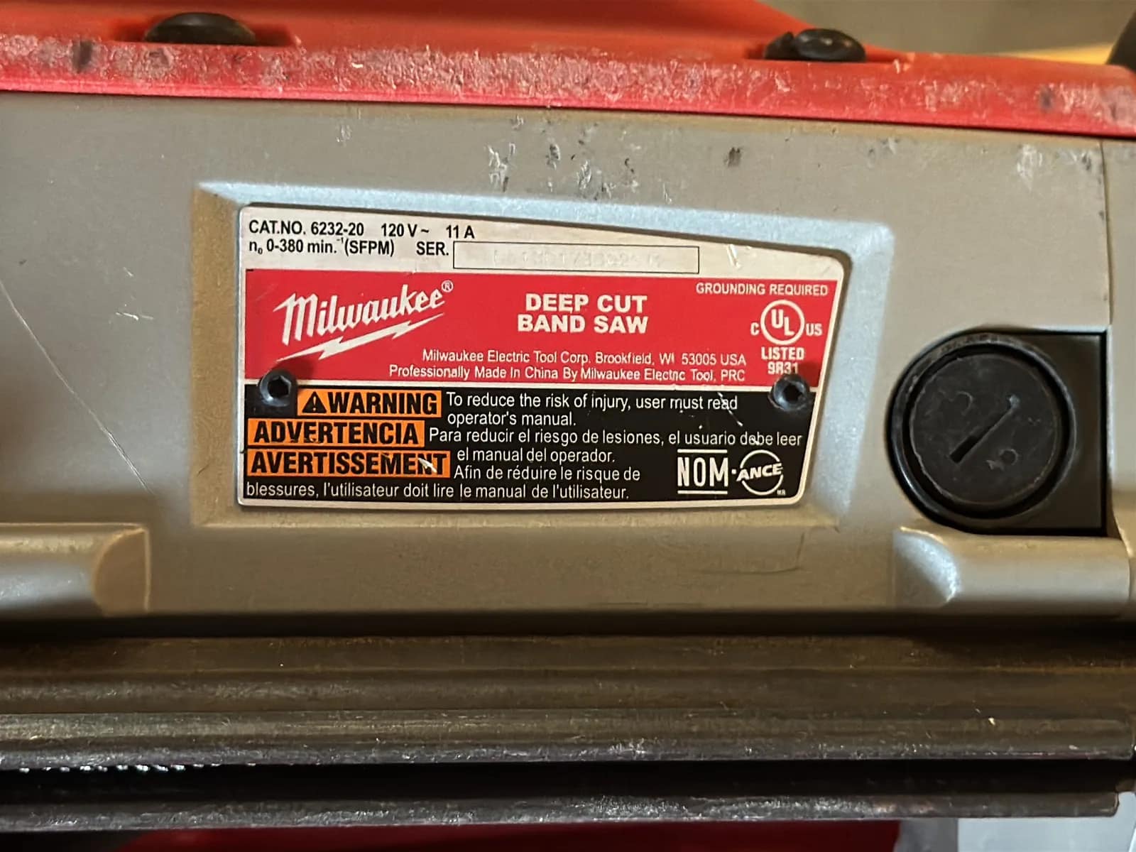Milwaukee BS01 Band Saw, photo 7 of 9