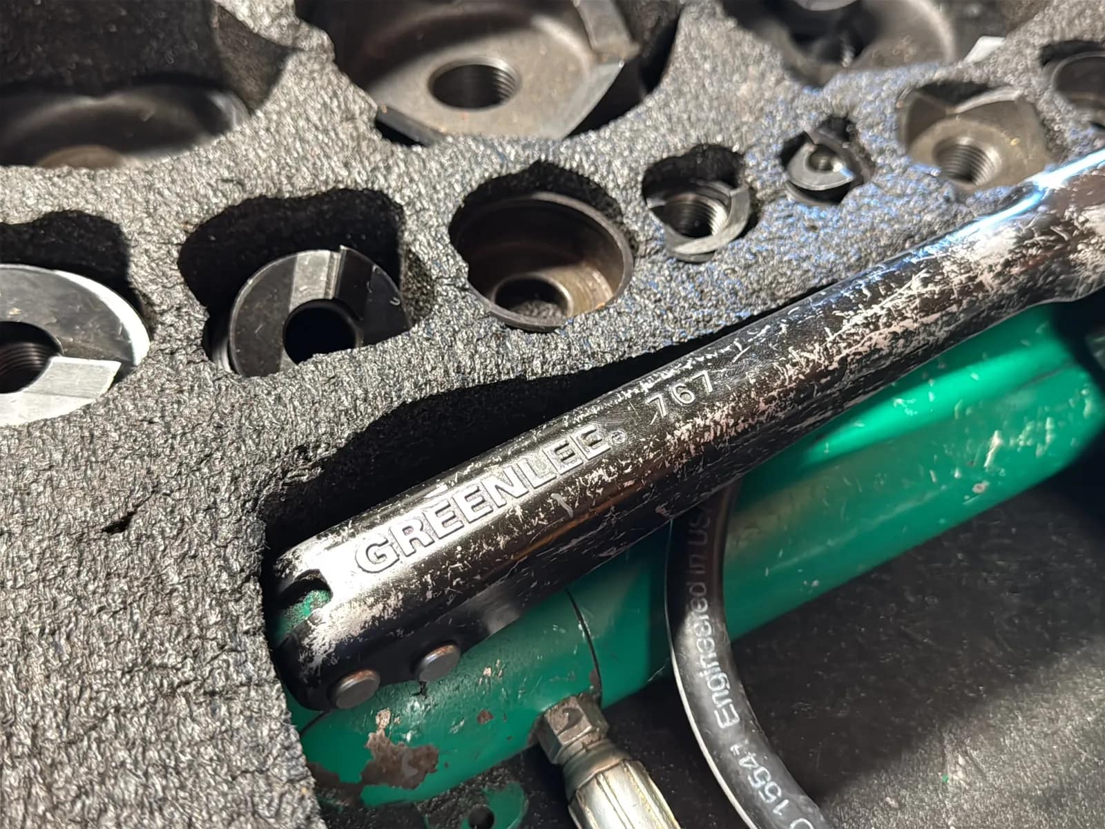 GreenLee Hydraulic Punch Driver Set, photo 3 of 9