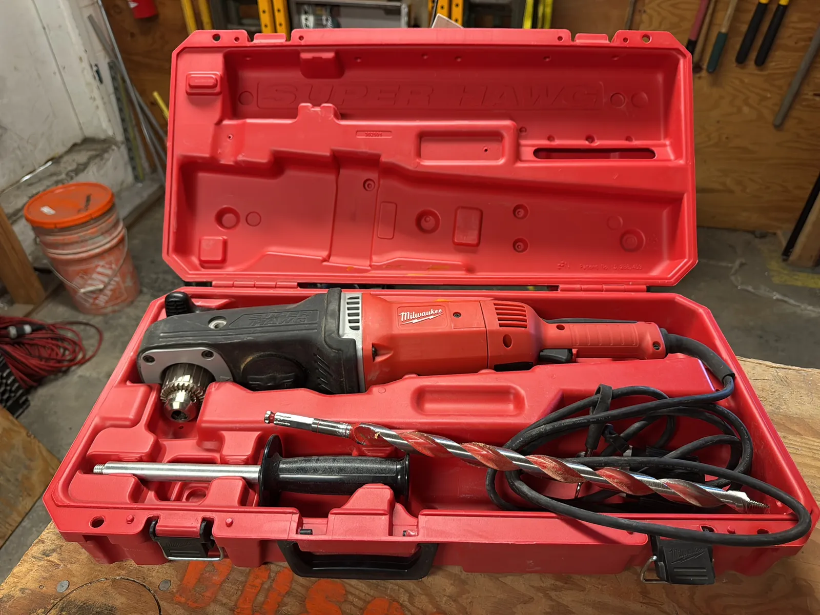 Milwaukee 1/2” Super Hawg Hammer Drill, photo 1 of 9