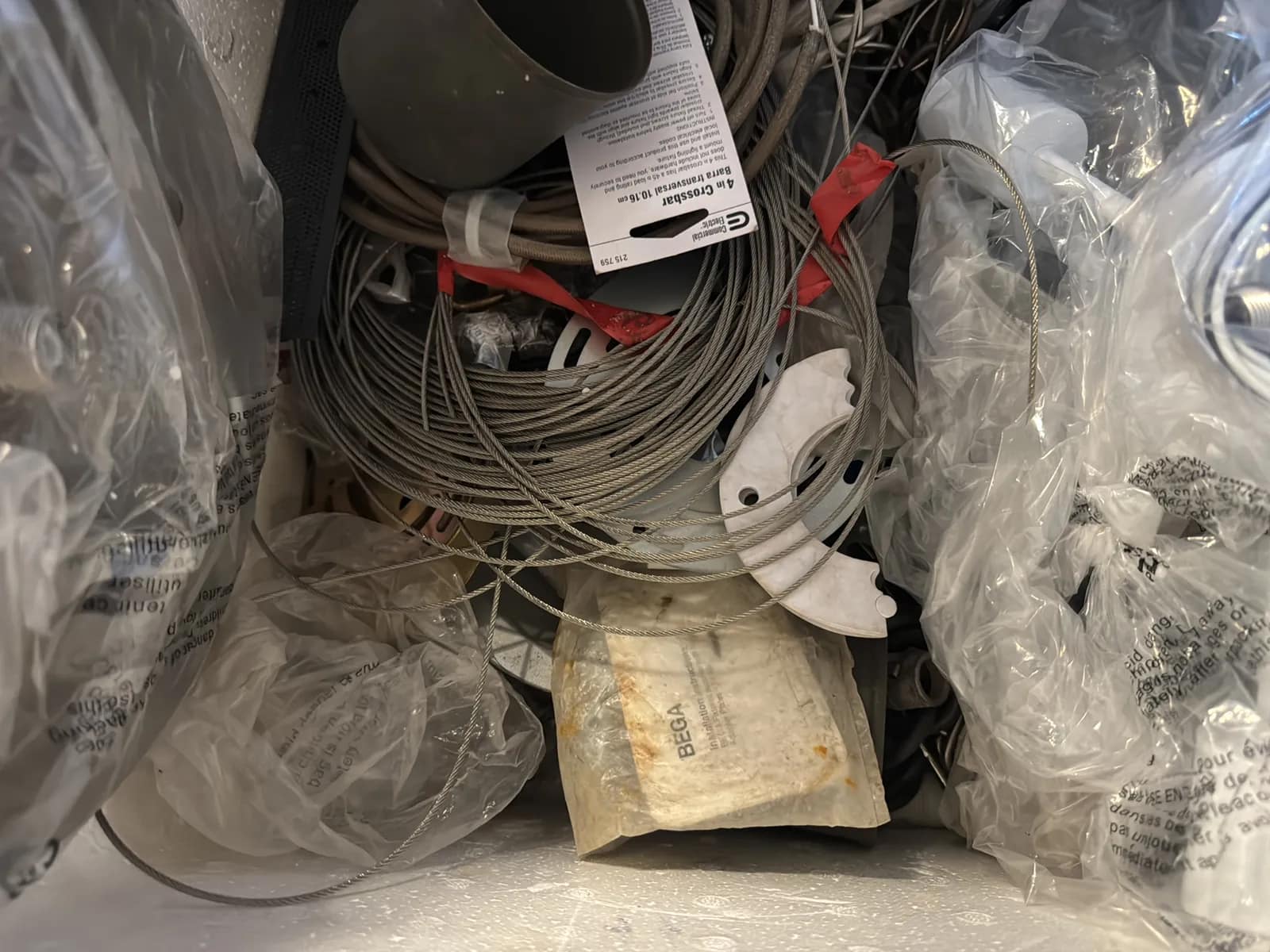 Contents Of (1) Shelf: Assorted Electrical Supply, Assorted Lighting Fixture Hardware, Assorted Ballasts And More, photo 5 of 8