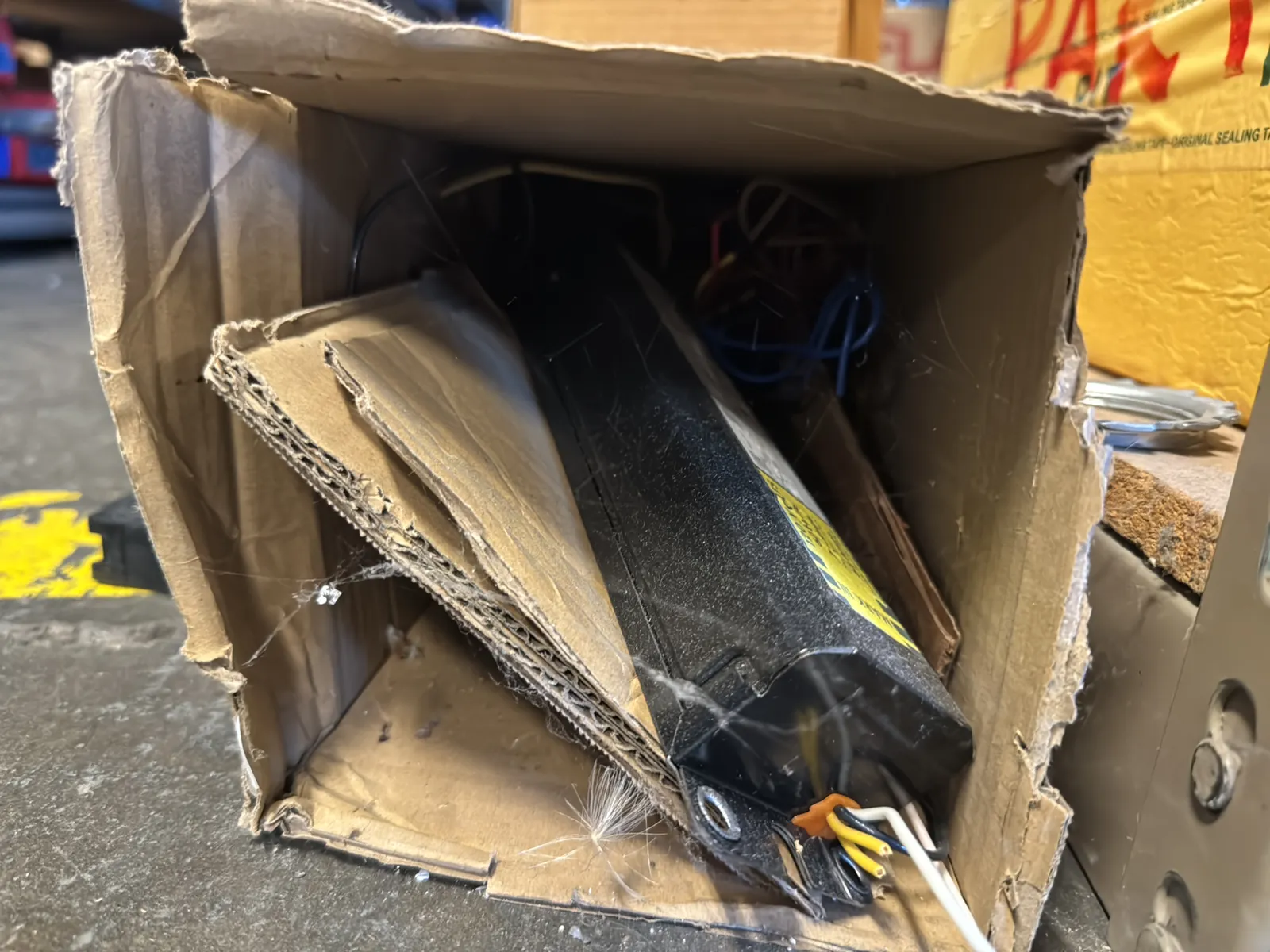 Contents Of (1) Shelf: Assorted Electrical Supply, Assorted Lighting Fixture Hardware, Assorted Ballasts And More, photo 6 of 8