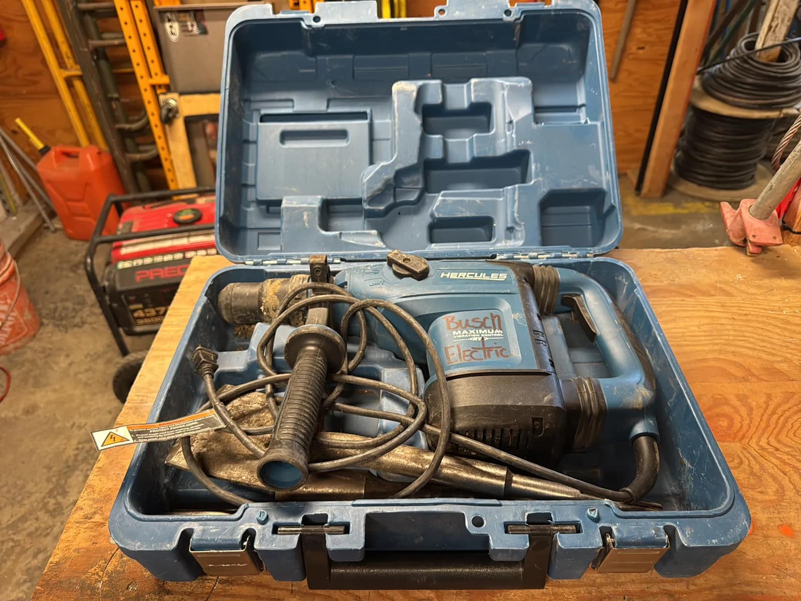 Hercules MVC 1-9/16” SDS Max Rotary Hammer, photo 1 of 9