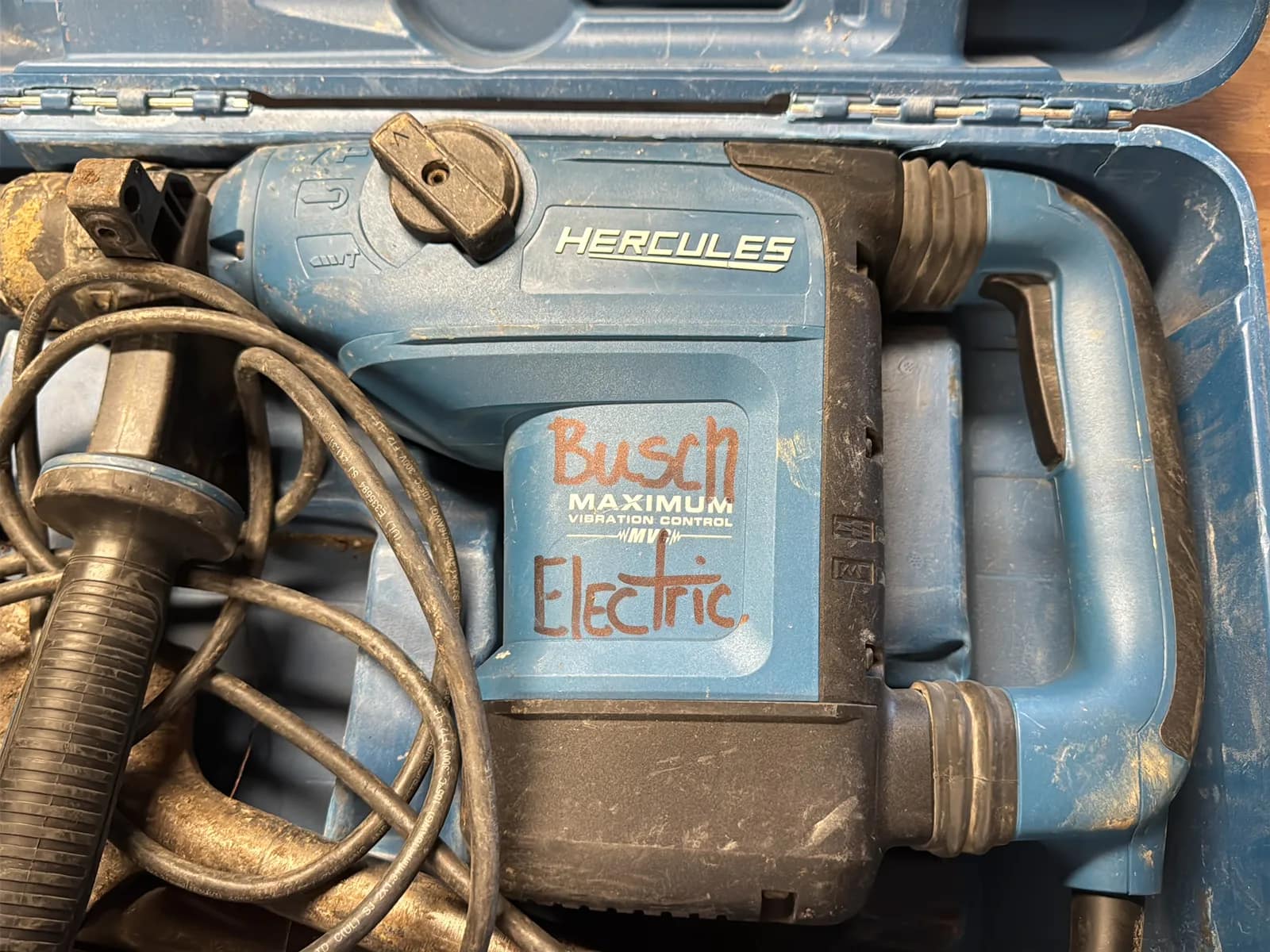 Hercules MVC 1-9/16” SDS Max Rotary Hammer, photo 4 of 9