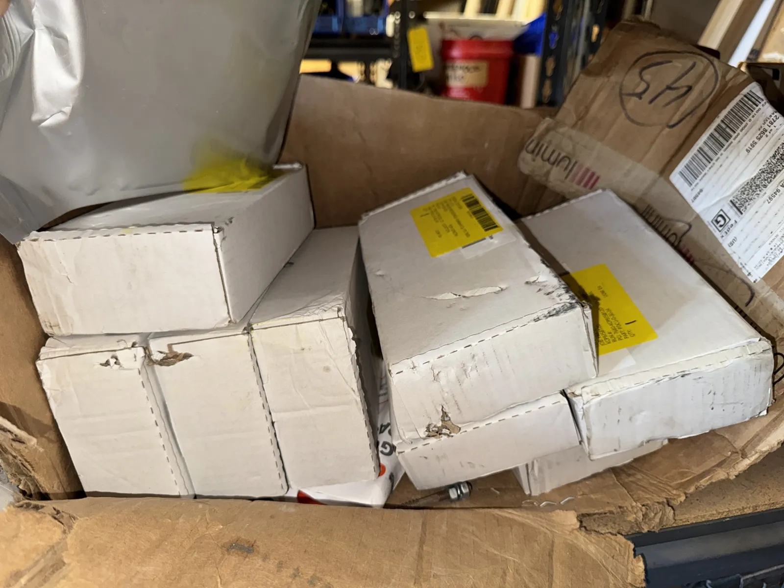 Contents Of (1) Shelf: Assorted Electrical Supply, Power Strips, LED Dimmable Drivers And More, photo 4 of 6