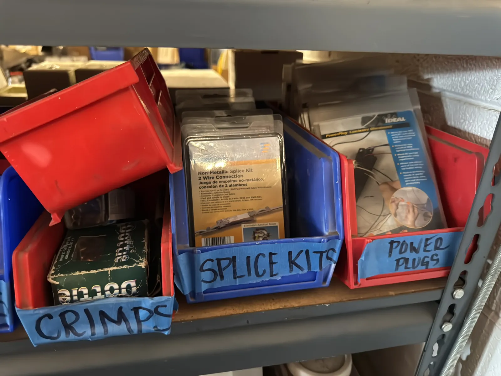 Contents Of (1) Shelf: Assorted Electrical Supply, Connection Hardware And More, photo 6 of 10