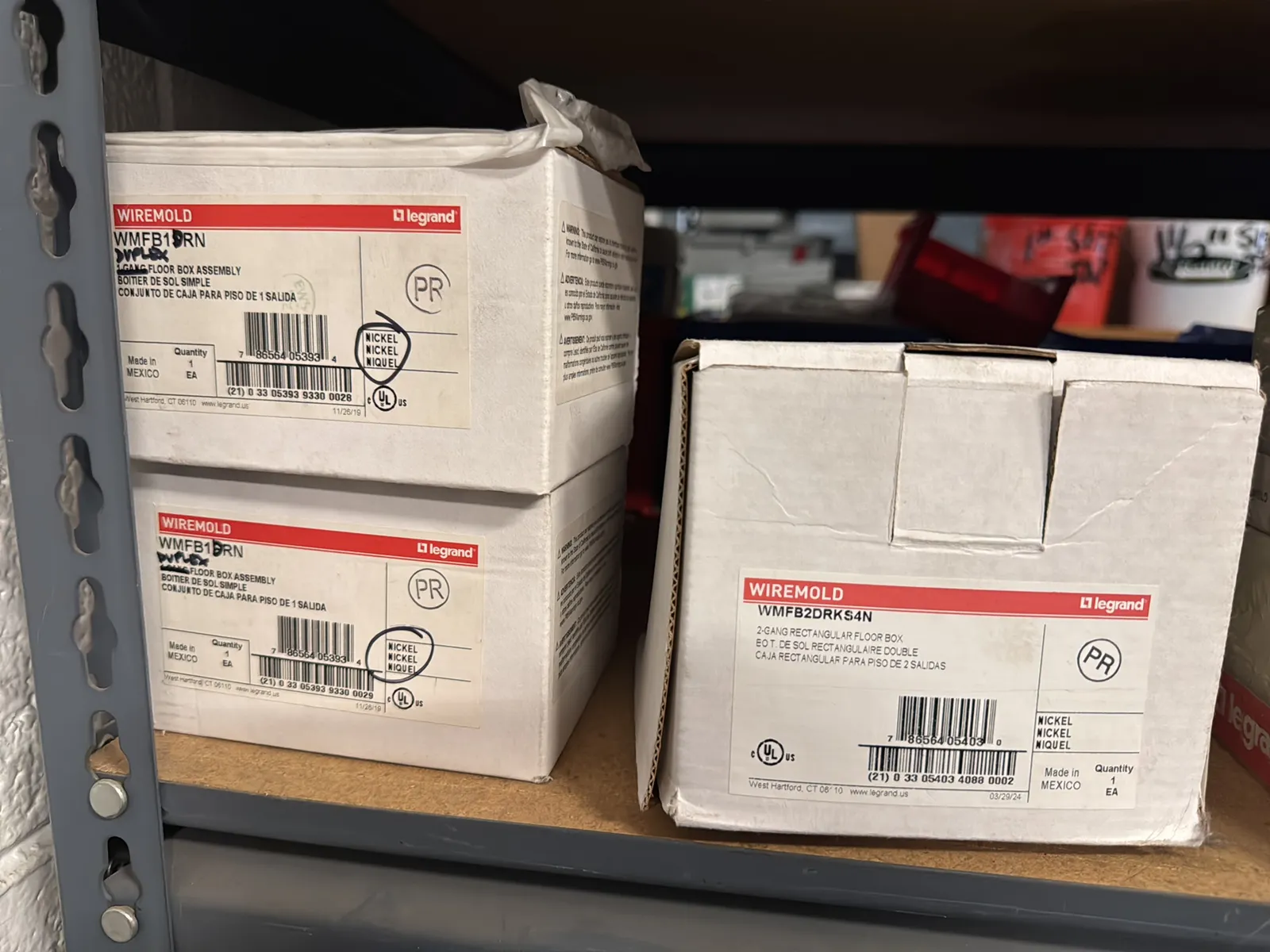 Contents Of (1) Shelf: Assorted Electrical Supply, Connection Hardware And More, photo 9 of 10