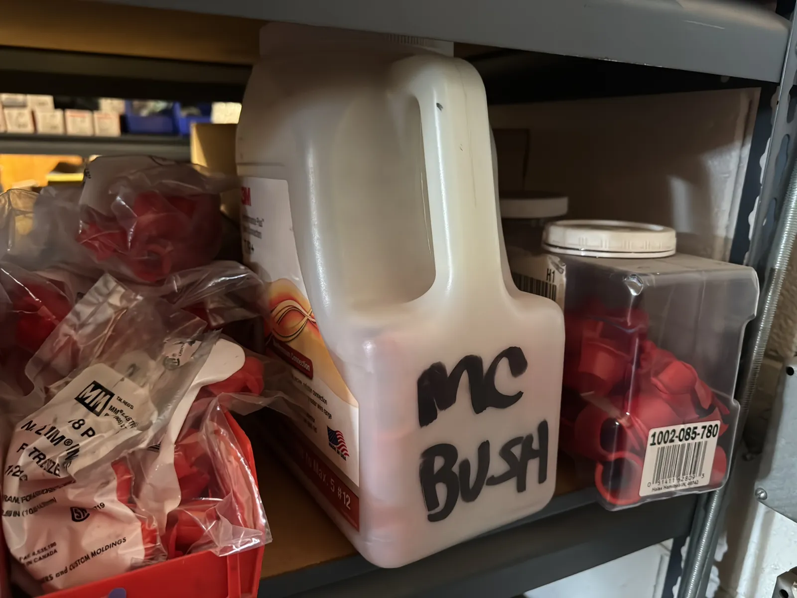 Contents Of (1) Shelf: Assorted Electrical Supply, Soldering Supply, Floor Mount Power Boxes And More, photo 12 of 12