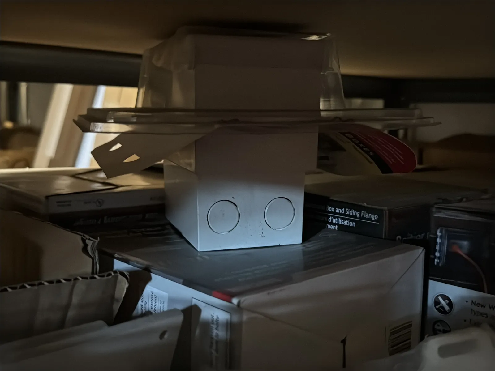 Contents Of (1) Shelf: Assorted Electrical Supply, Weatherproof Boxes, And More, photo 9 of 9