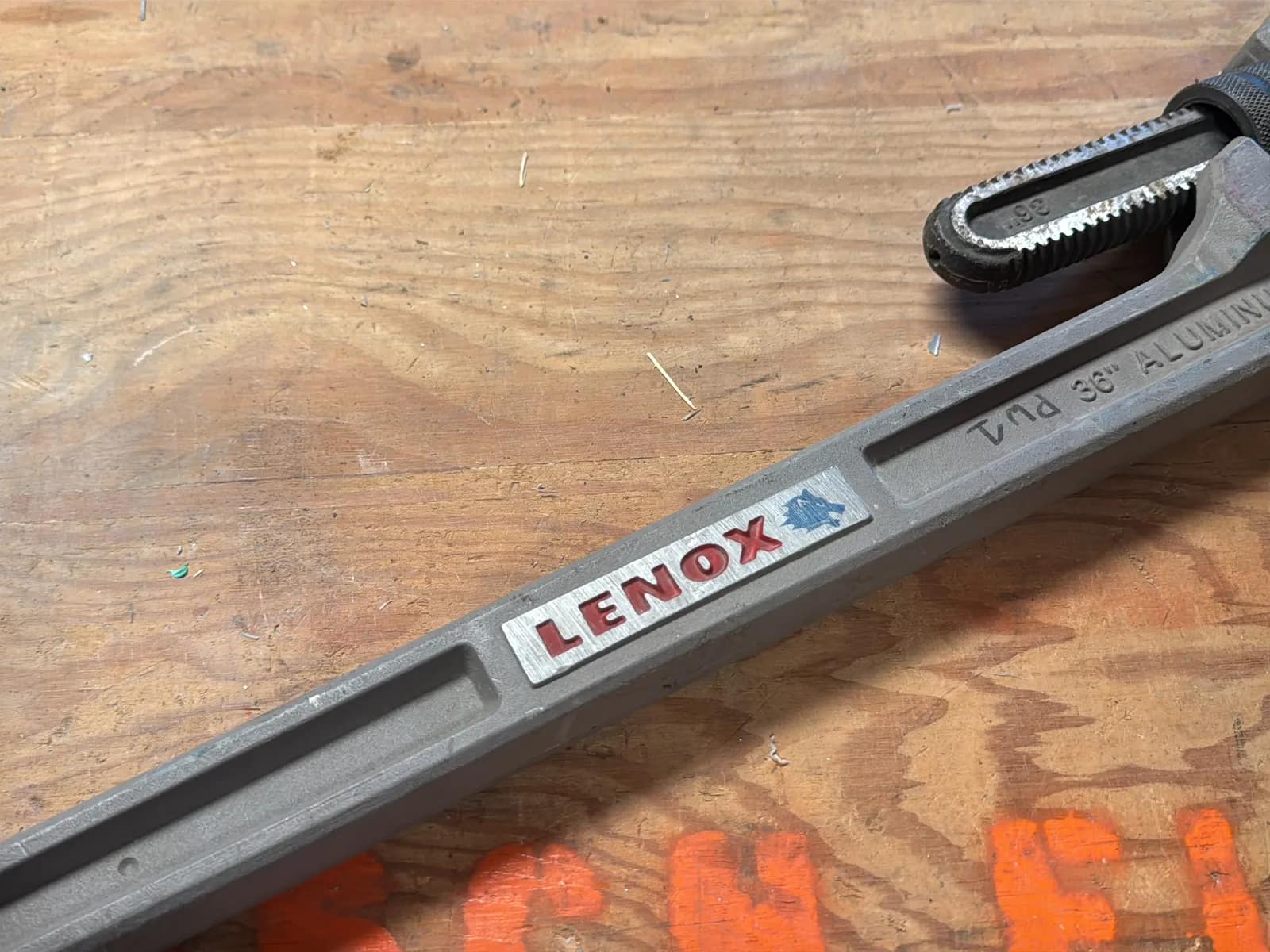 Lenox Aluminum 36” Adjustable Wrench, photo 2 of 5