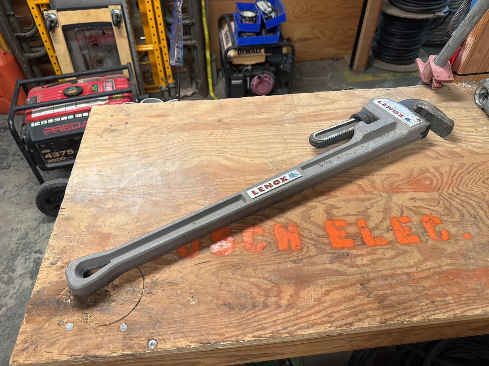 Lenox Aluminum 36” Adjustable Wrench, photo 1 of 5