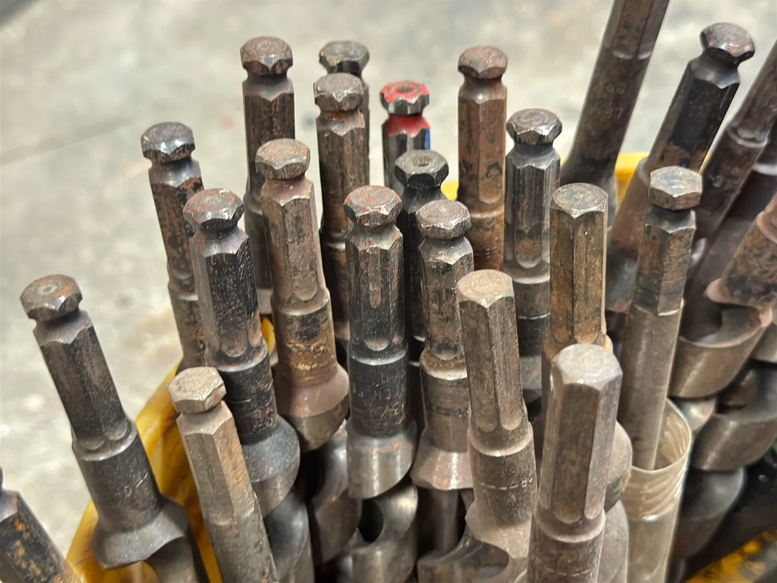 (2) Buckets Of Drill Bits, photo 6 of 11