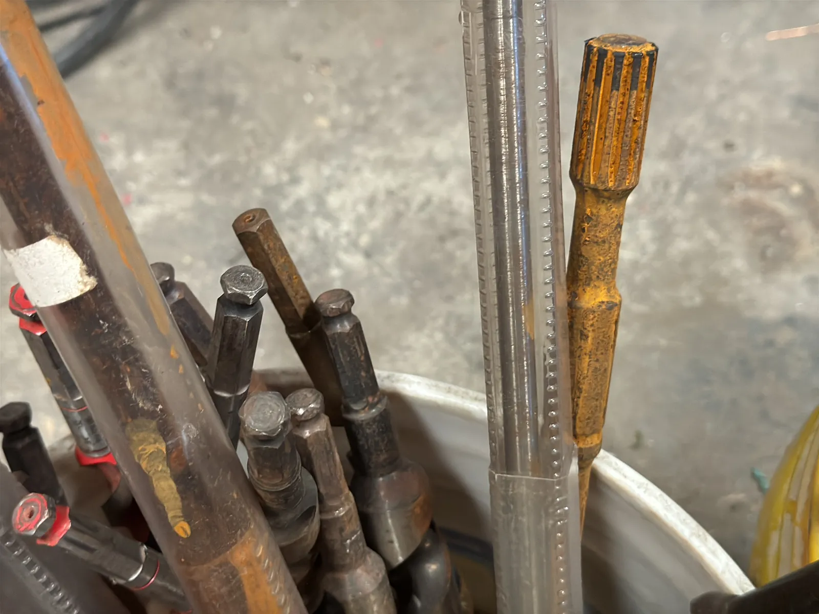 (2) Buckets Of Drill Bits, photo 8 of 11