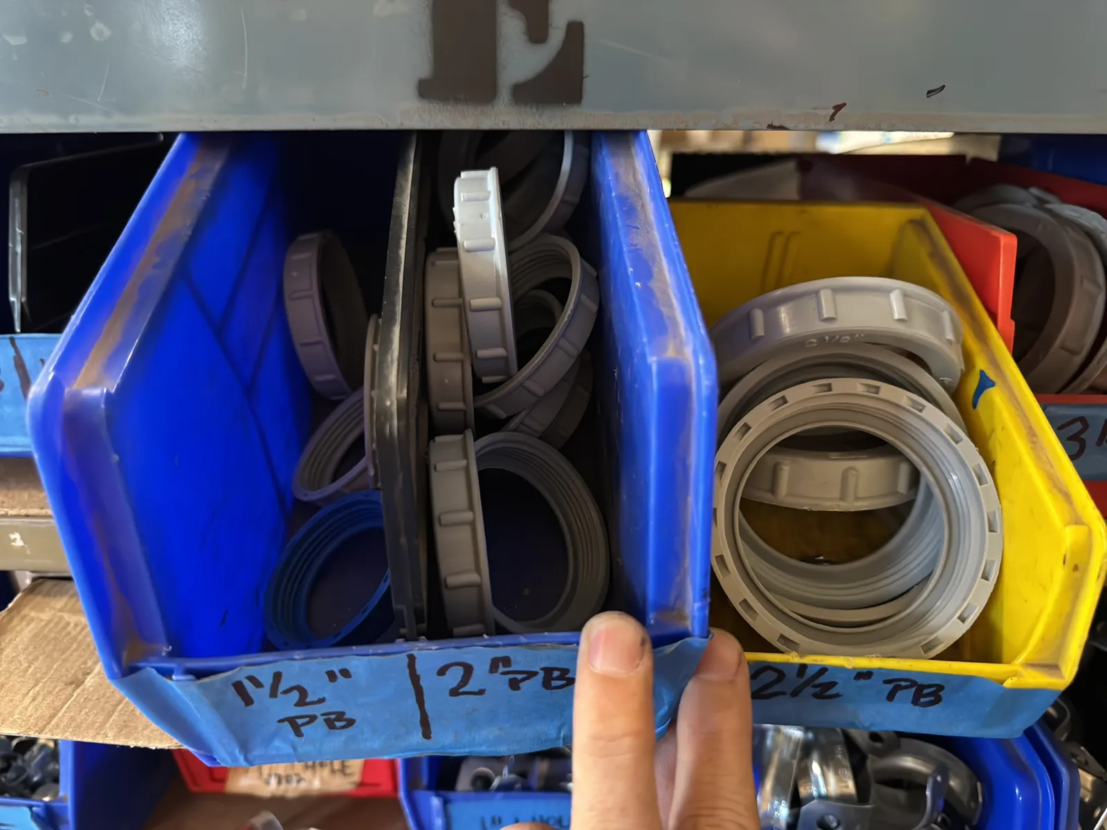 Contents Of (1) Shelf: Assorted Electrical Supply, Circuit Breakers, And More, photo 3 of 7