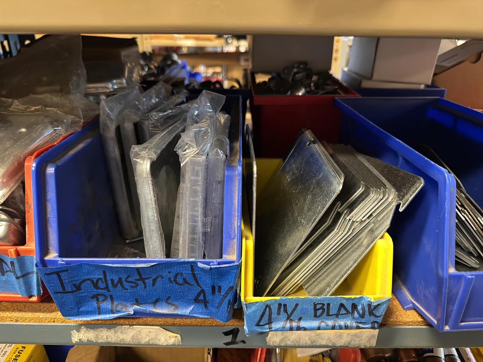 Contents Of (1) Shelf: Assorted Electrical Supply, Coupling Hardware And More, photo 6 of 7