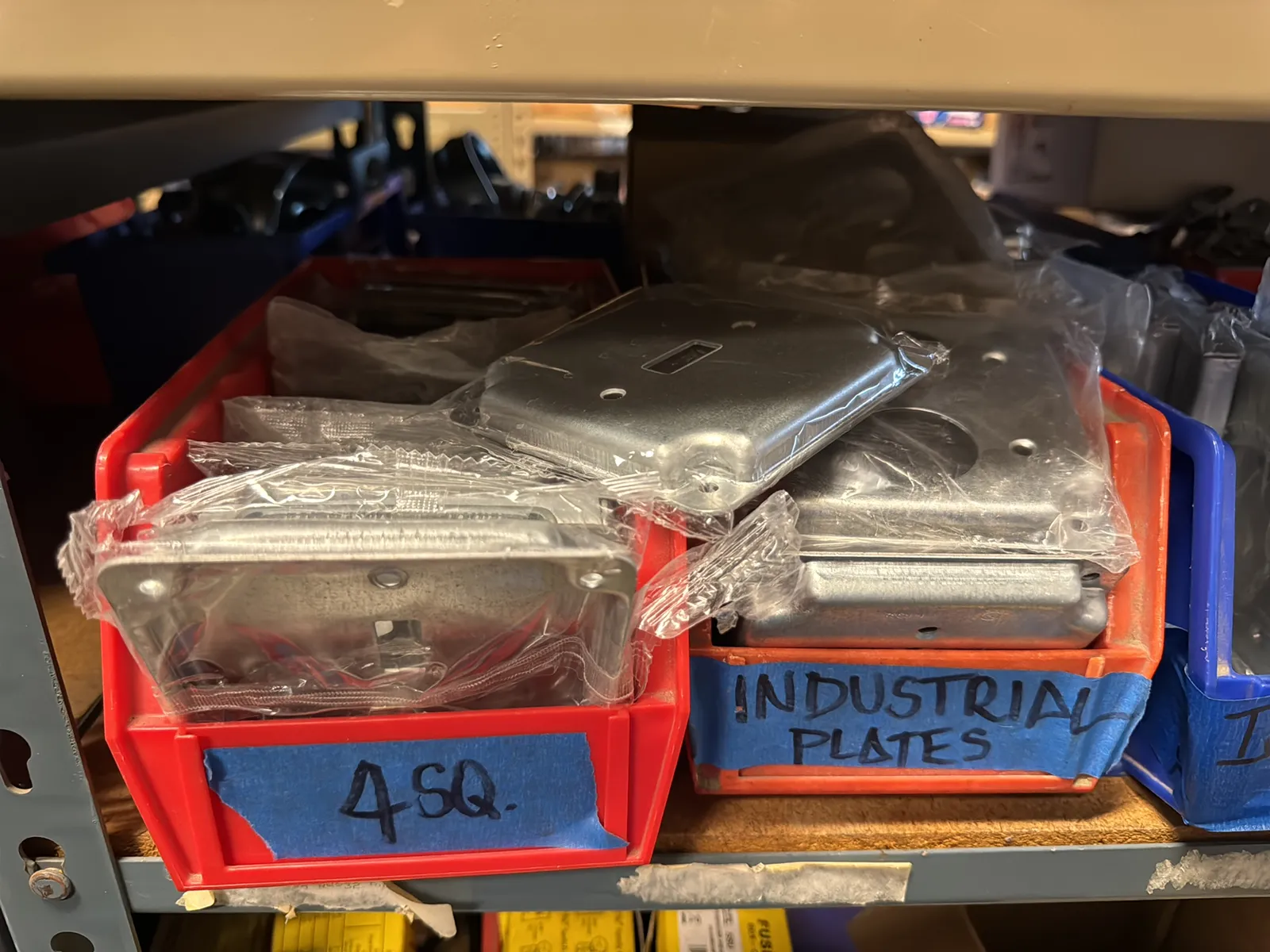 Contents Of (1) Shelf: Assorted Electrical Supply, Coupling Hardware And More, photo 7 of 7