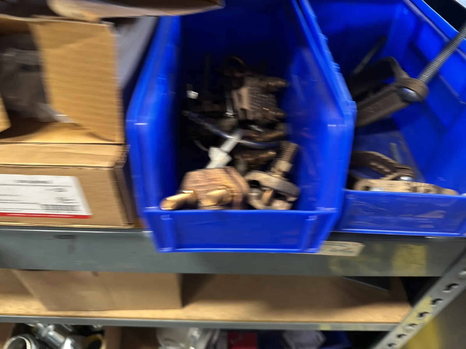 Contents Of (1) Shelf: Assorted Electrical Supply, Coupling Hardware And More, photo 5 of 7