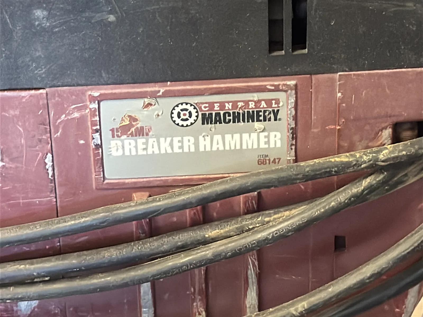 Central Machinery Breaker Hammer Corded Demolition Hammer, photo 5 of 7