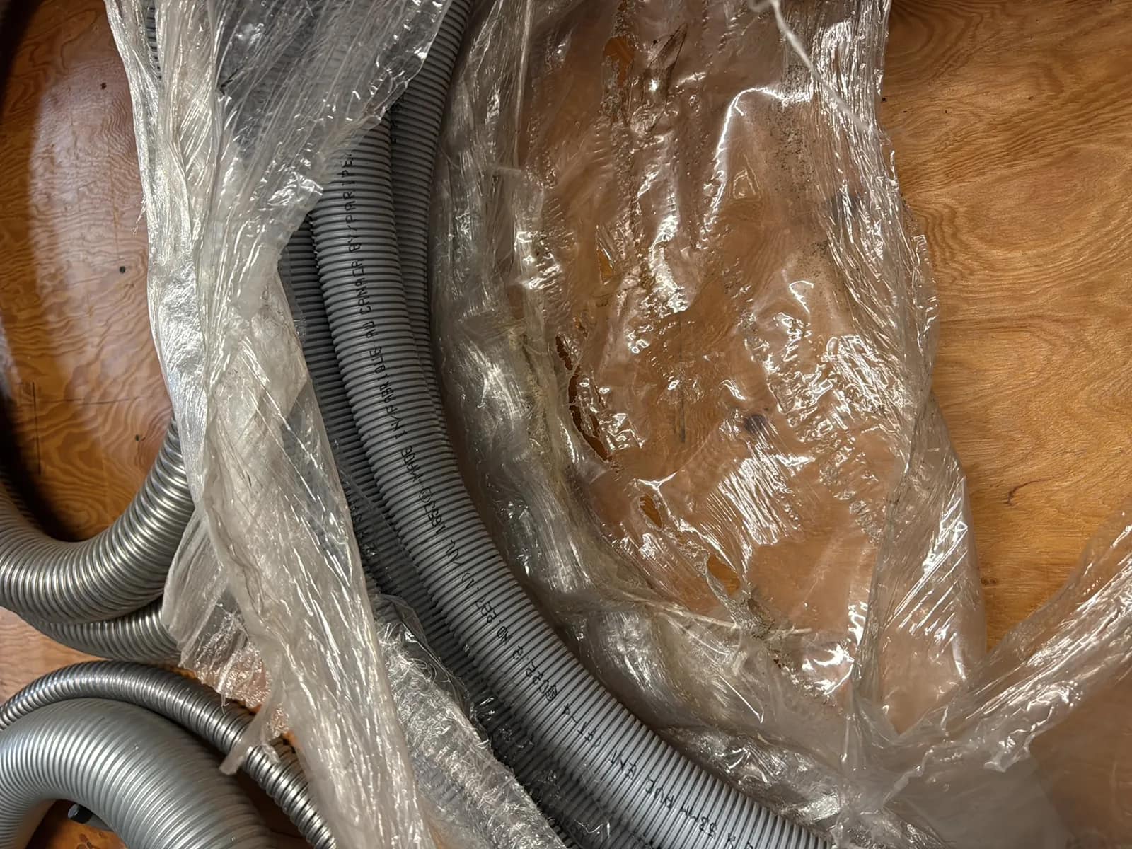 Contents Of Wall: Assorted Conduit, photo 9 of 11