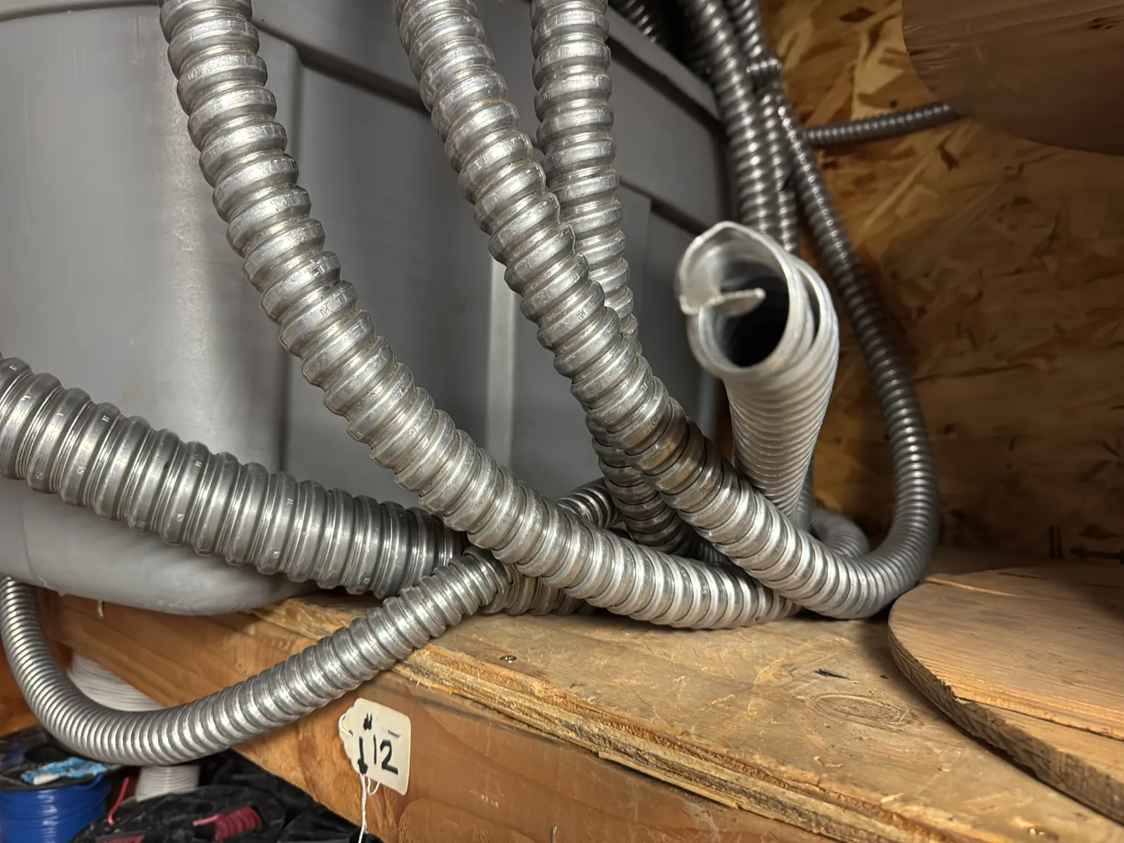 Contents Of Wall: Assorted Conduit, photo 11 of 11