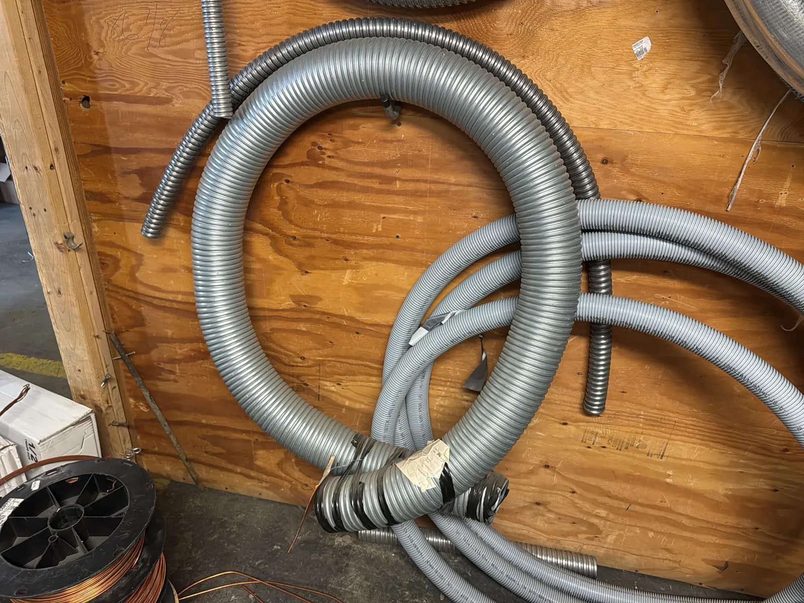 Contents Of Wall: Assorted Conduit, photo 4 of 11