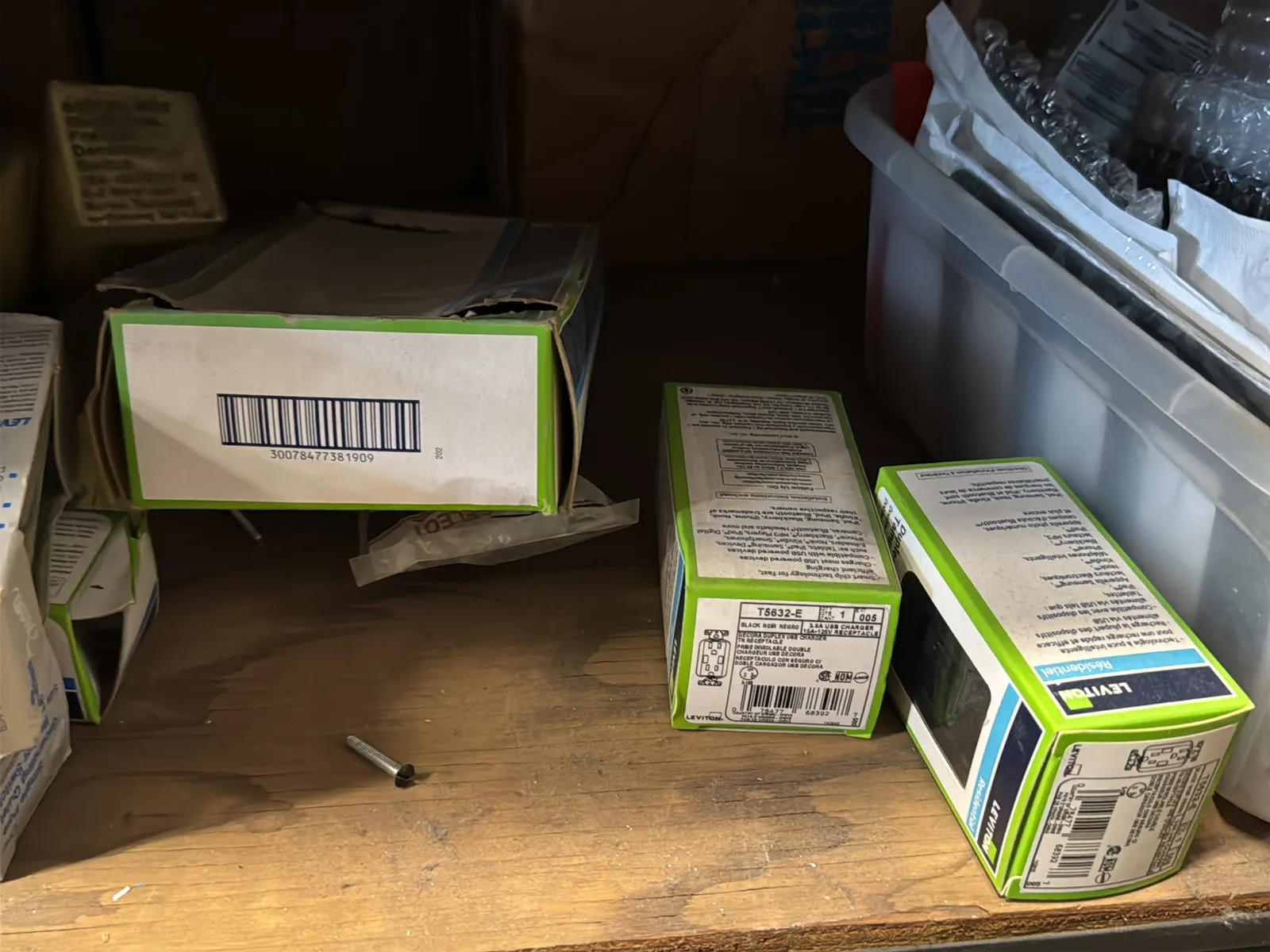 Contents Of (1) Shelf: Leviton Switches, Lutron Switches And More, photo 5 of 12