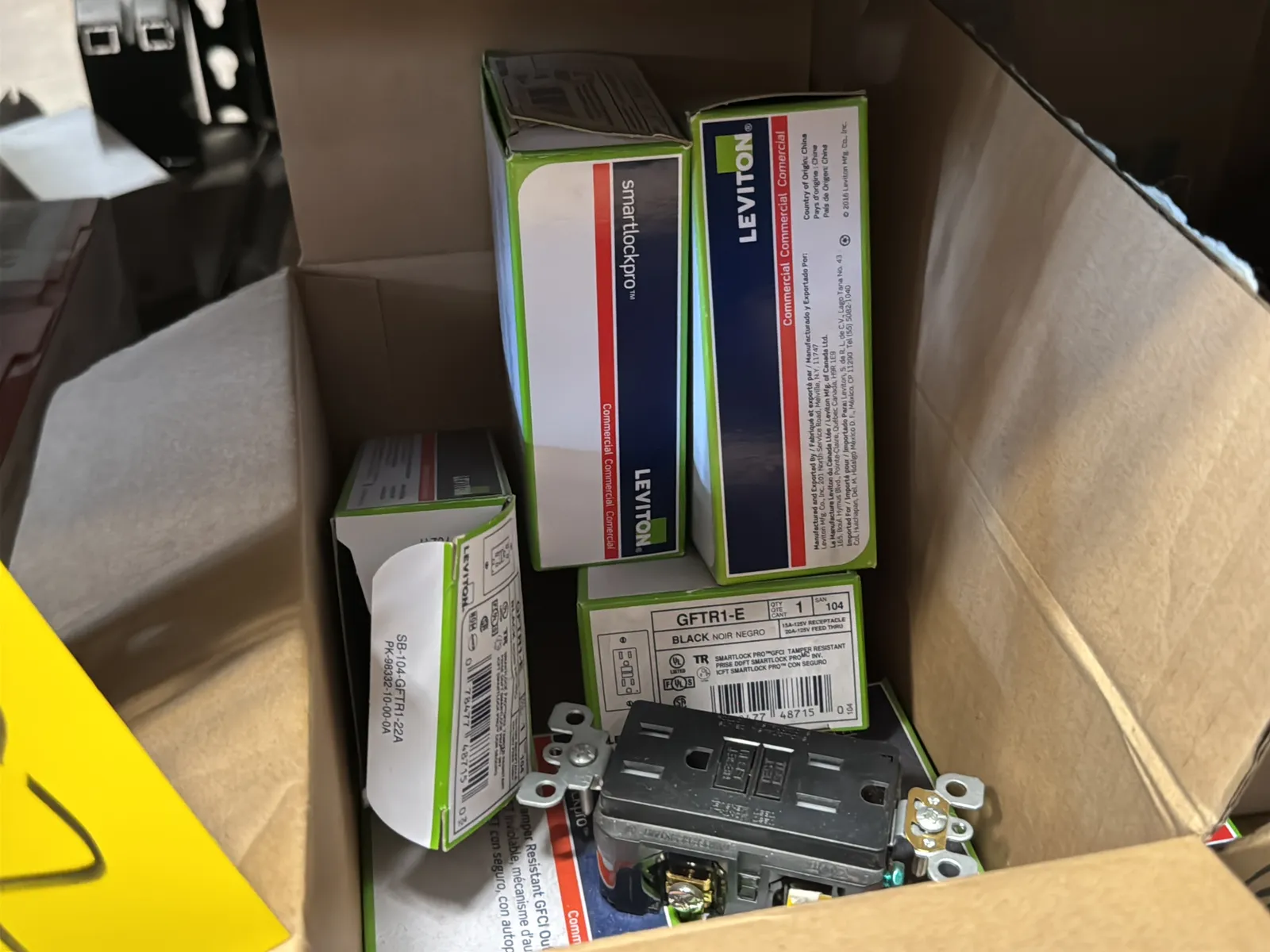 Contents Of (1) Shelf: Leviton Switches, Lutron Switches And More, photo 2 of 12