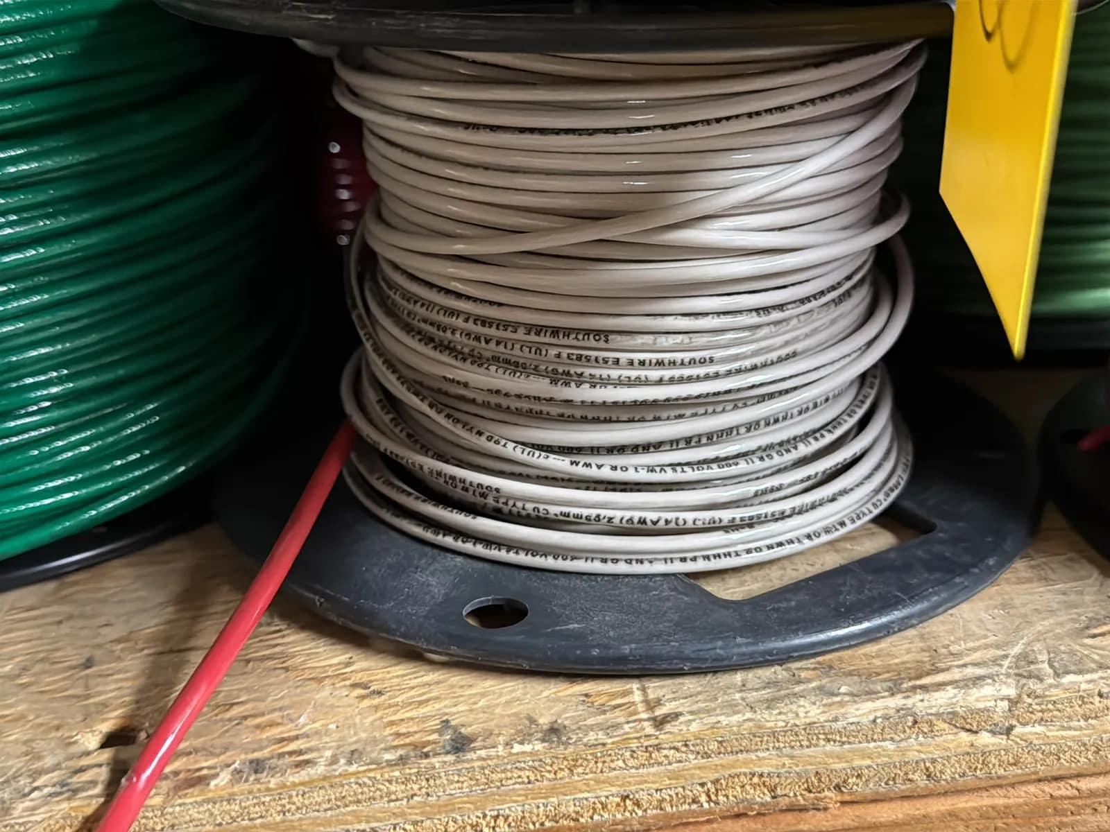 Contents Of (1) Shelf: Assorted Wire, photo 3 of 8