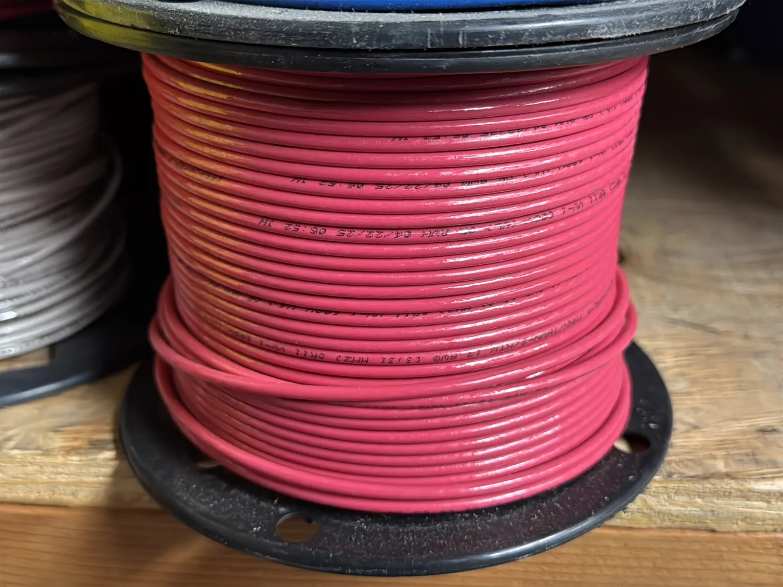 Contents Of (1) Shelf: Assorted Wire, photo 2 of 8