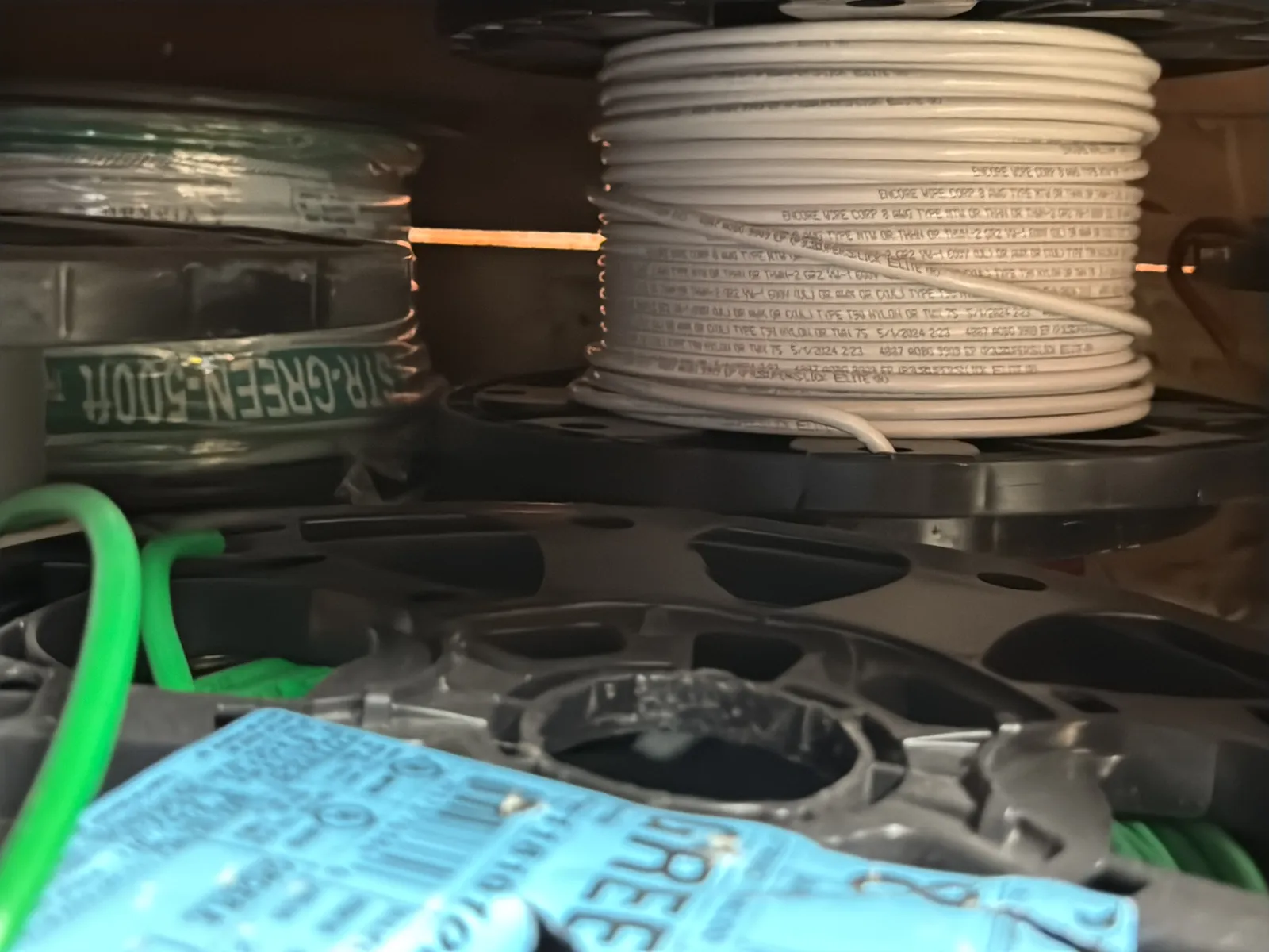 Contents Of (1) Shelf: Assorted Wire, photo 8 of 8