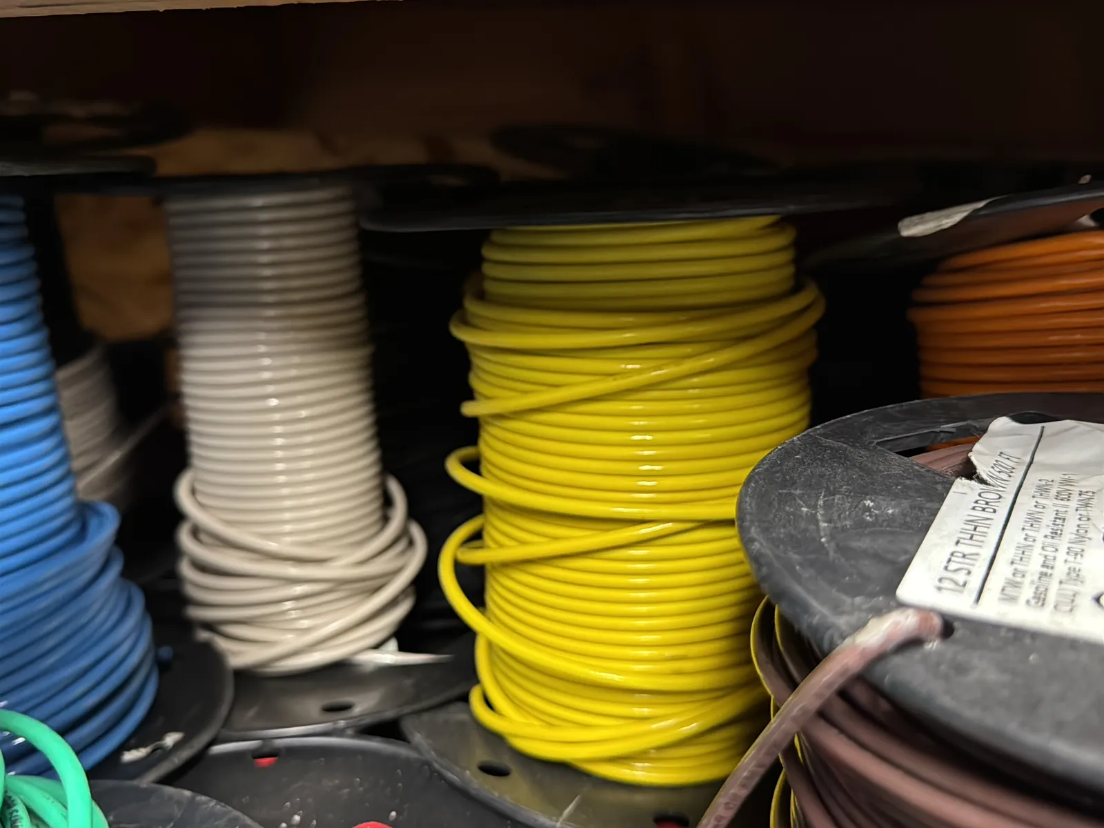 Contents Of (1) Shelf: Assorted Wire, photo 14 of 16