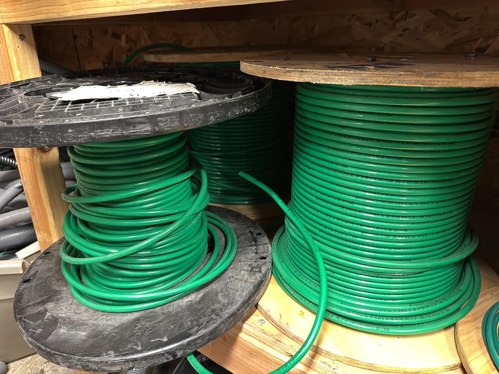 Contents Of (1) Shelf: Assorted Wire, photo 8 of 9