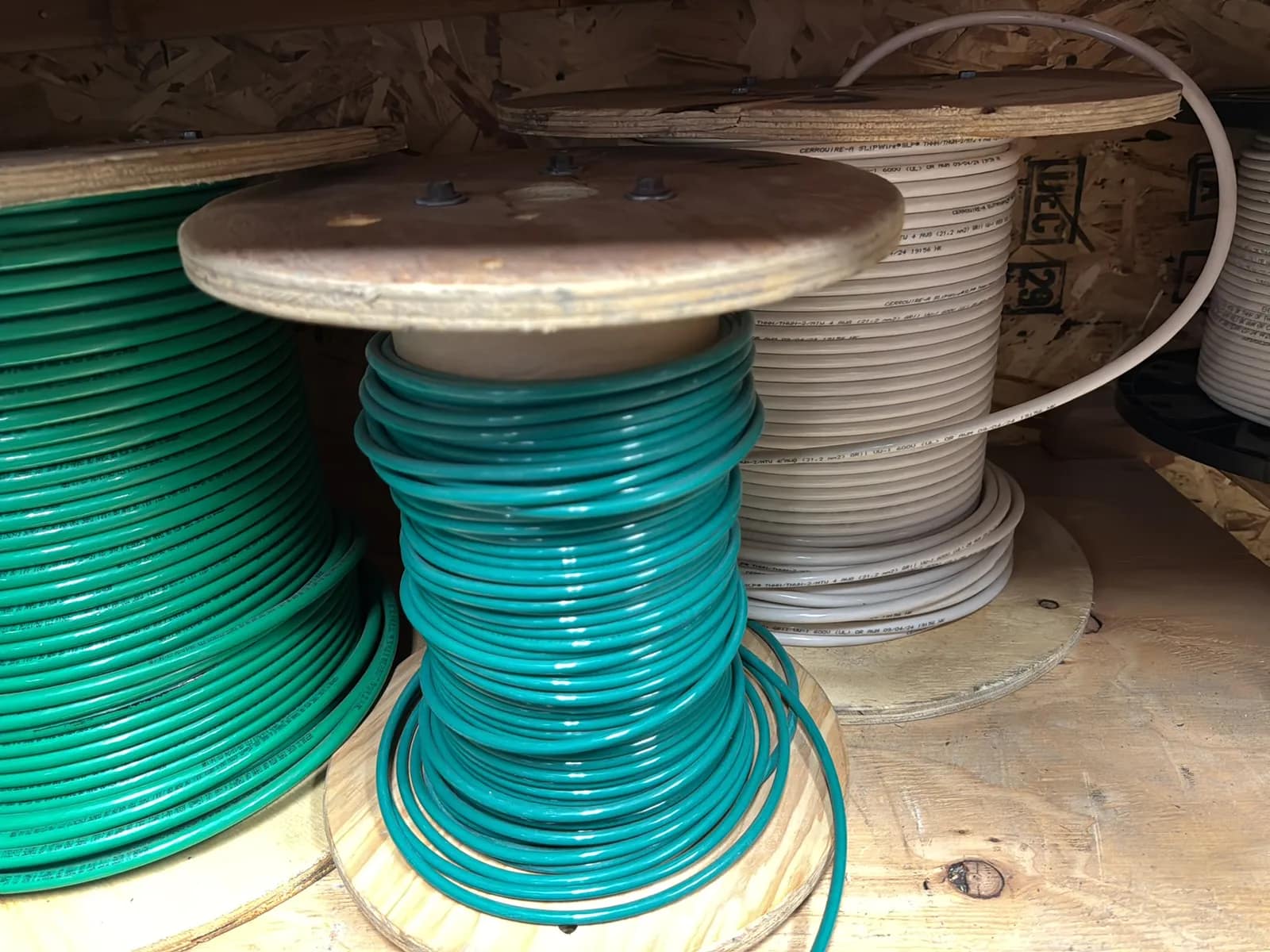 Contents Of (1) Shelf: Assorted Wire, photo 9 of 9