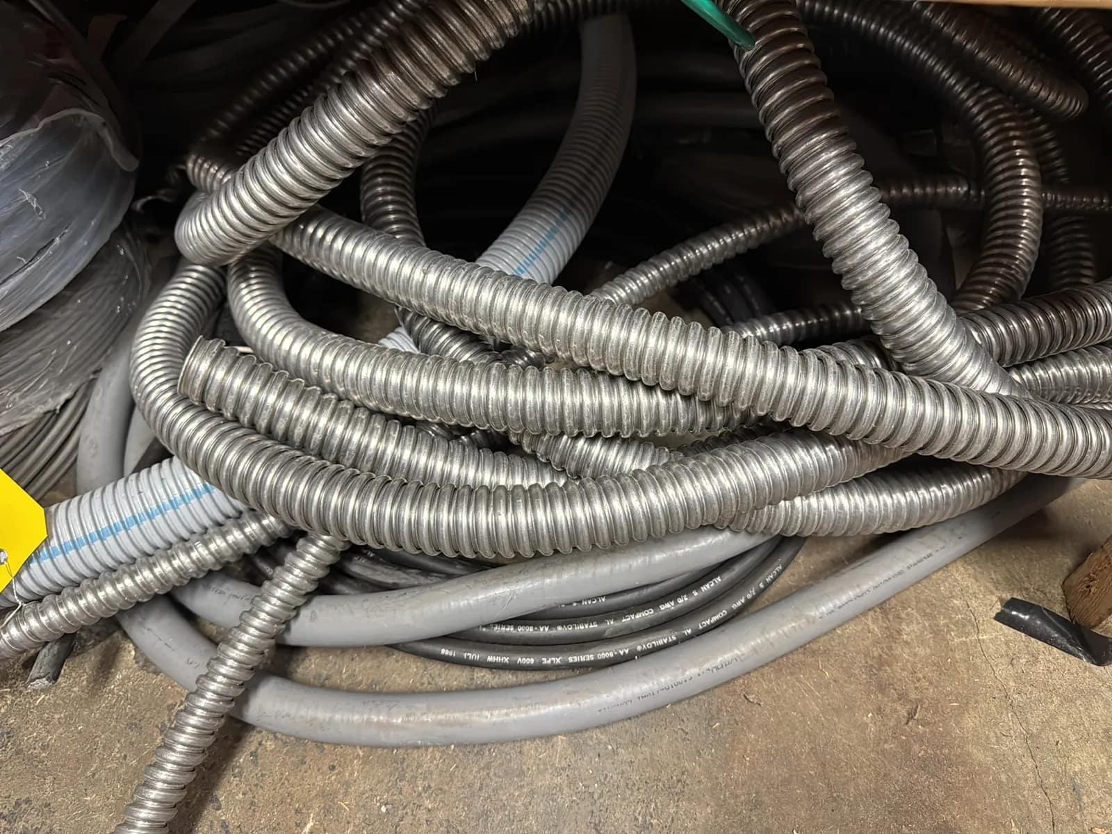 Contents Of Bottom Shelf: Assorted Conduit, photo 2 of 7